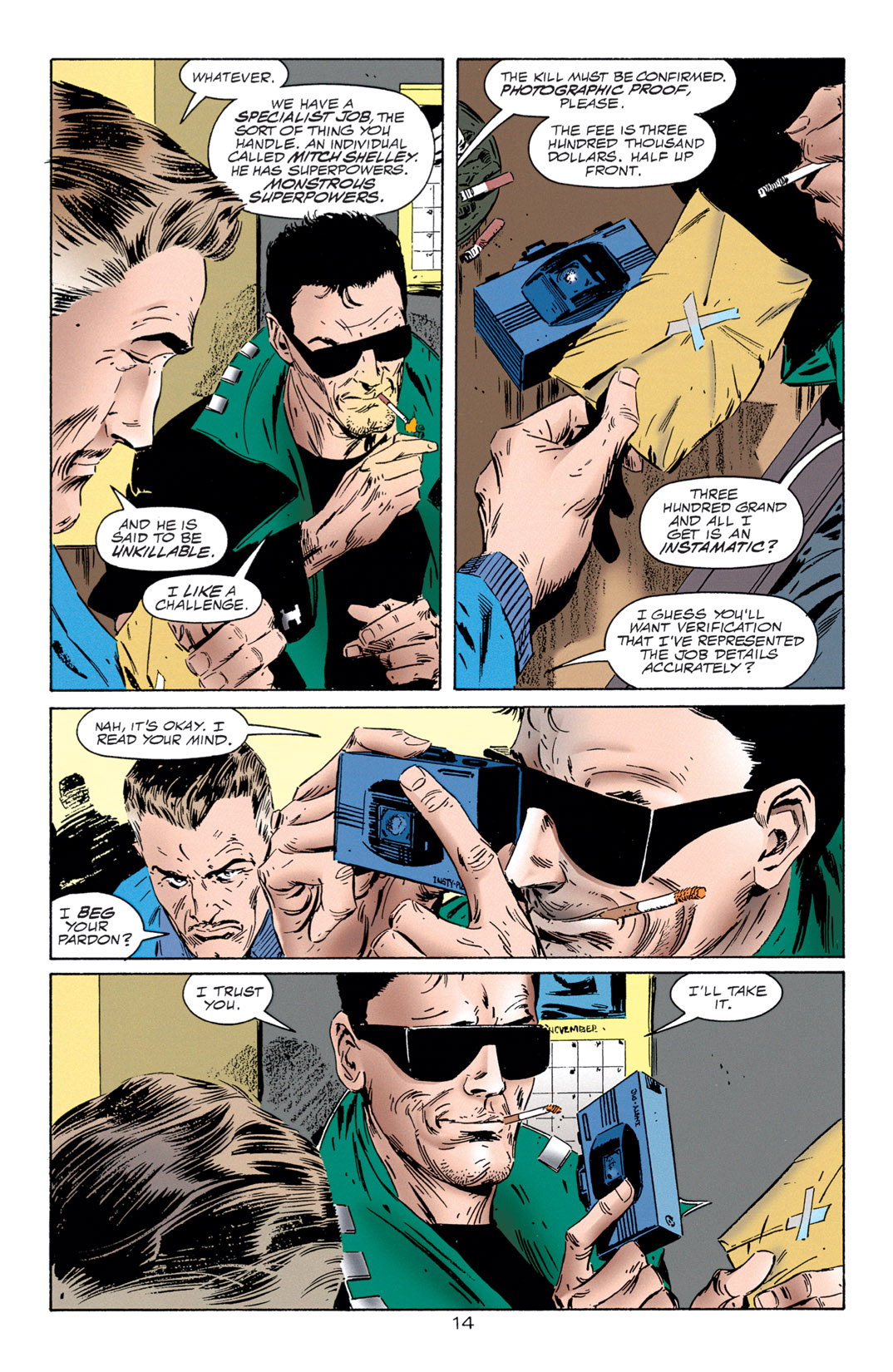 Read online Resurrection Man (1997) comic -  Issue #9 - 15