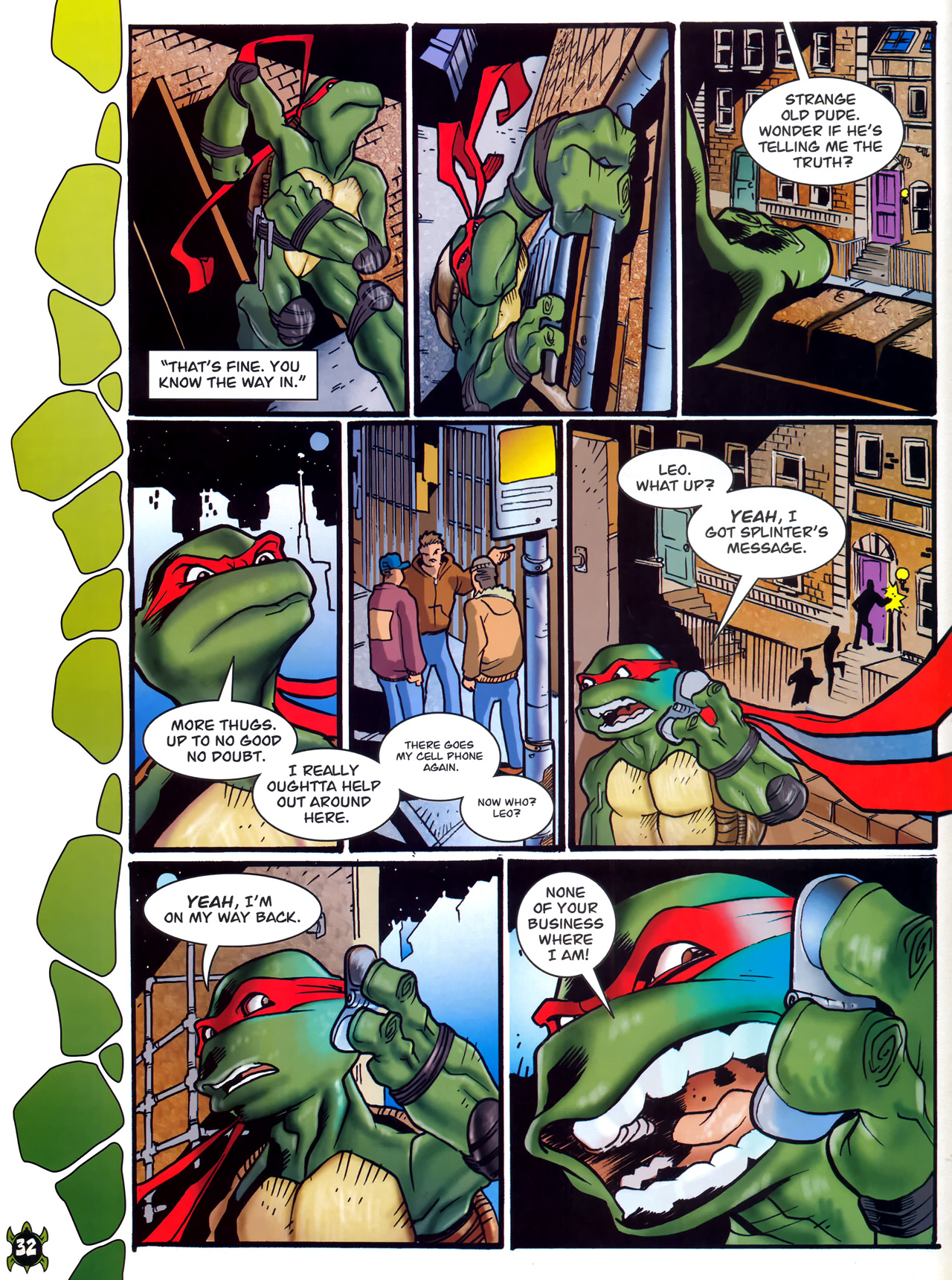 Read online Teenage Mutant Ninja Turtles Comic comic -  Issue #3 - 27