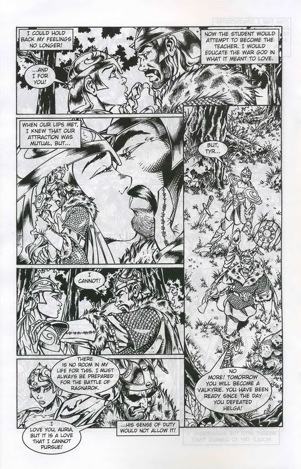 Read online Areala: Angel of War comic -  Issue #3 - 12