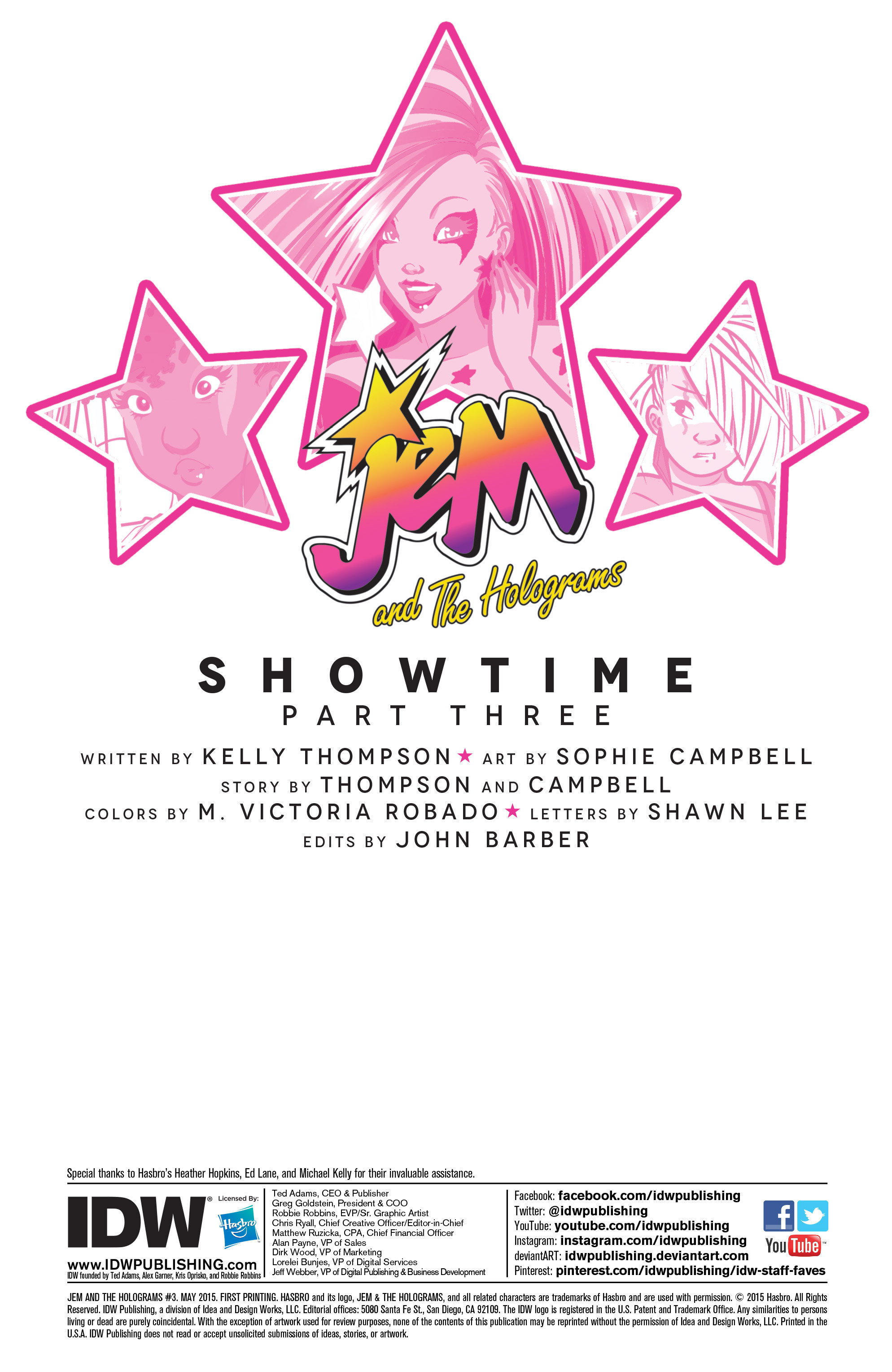 Read online Jem and The Holograms comic -  Issue #3 - 2