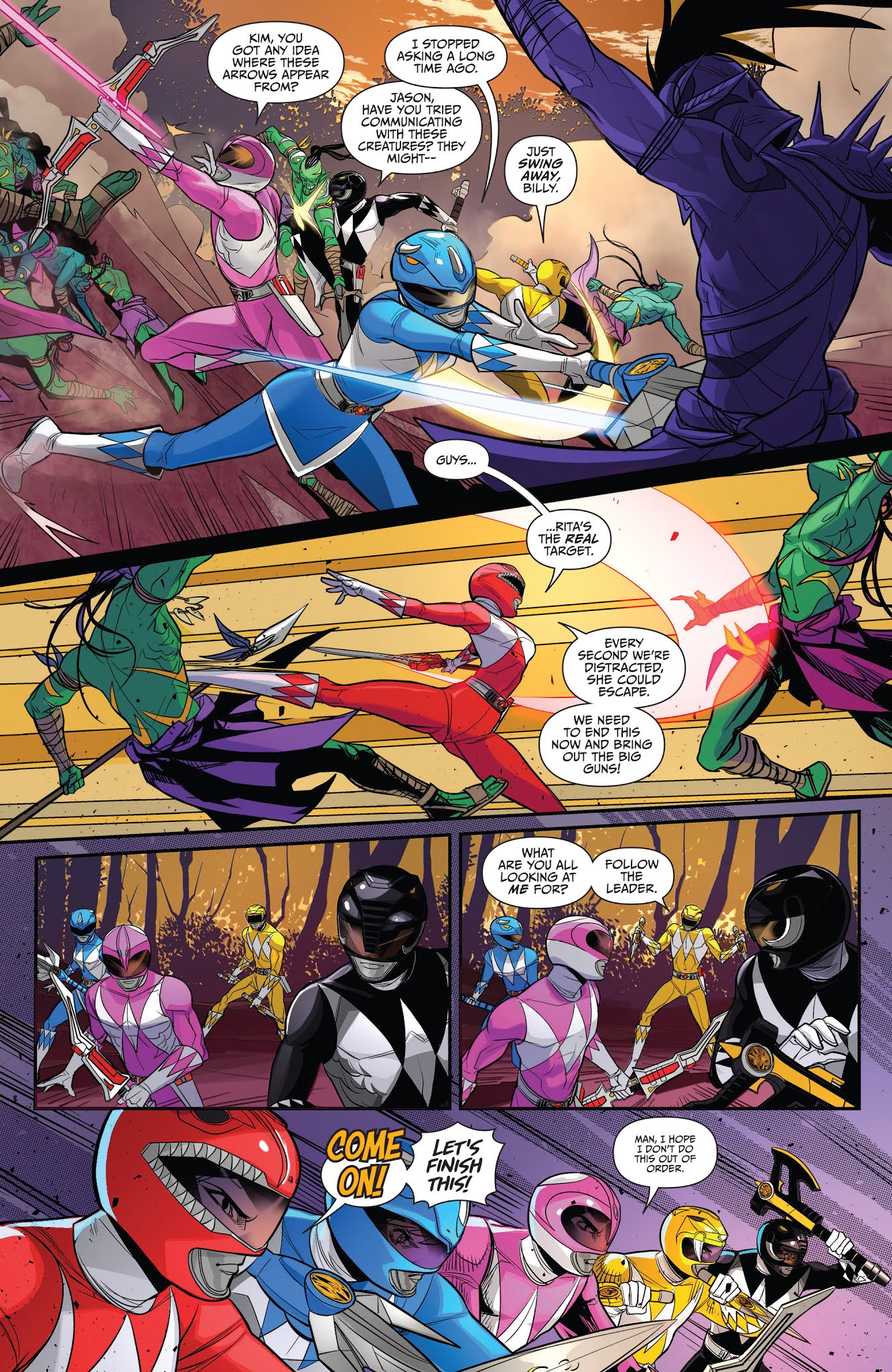 Read online Saban's Go Go Power Rangers comic -  Issue #16 - 13
