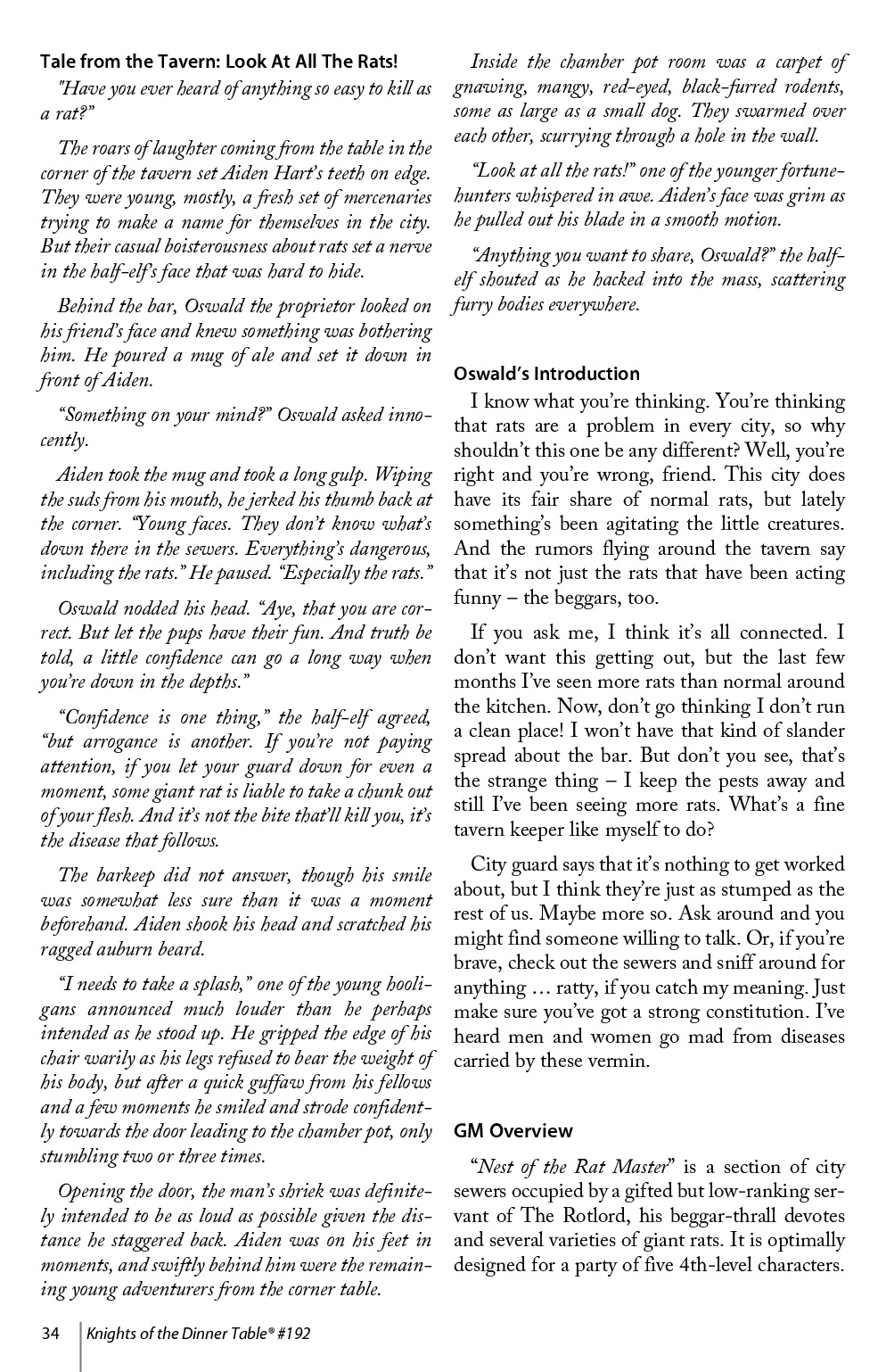 Read online Knights of the Dinner Table comic -  Issue #192 - 36