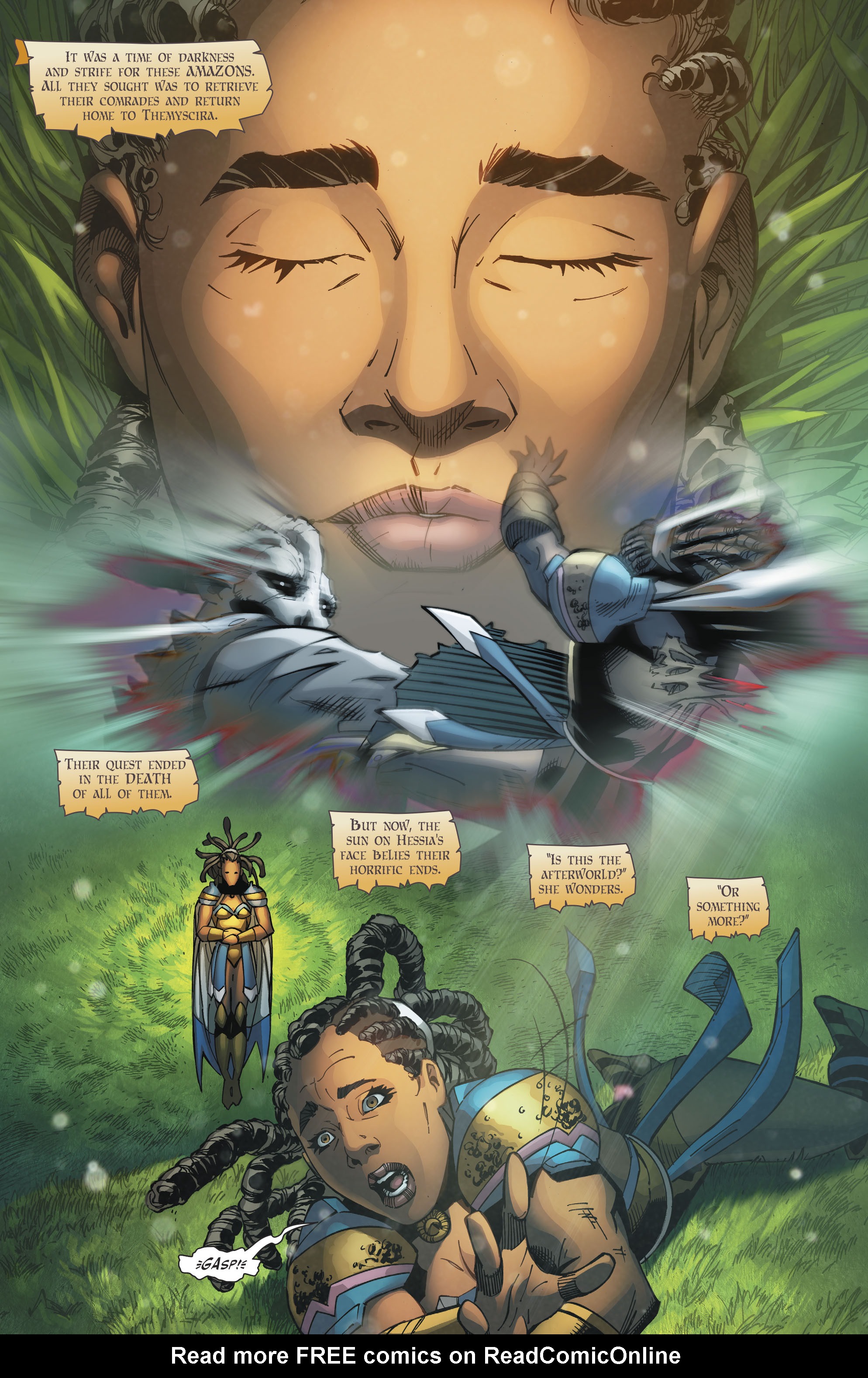 Read online The Odyssey of the Amazons comic -  Issue #4 - 3