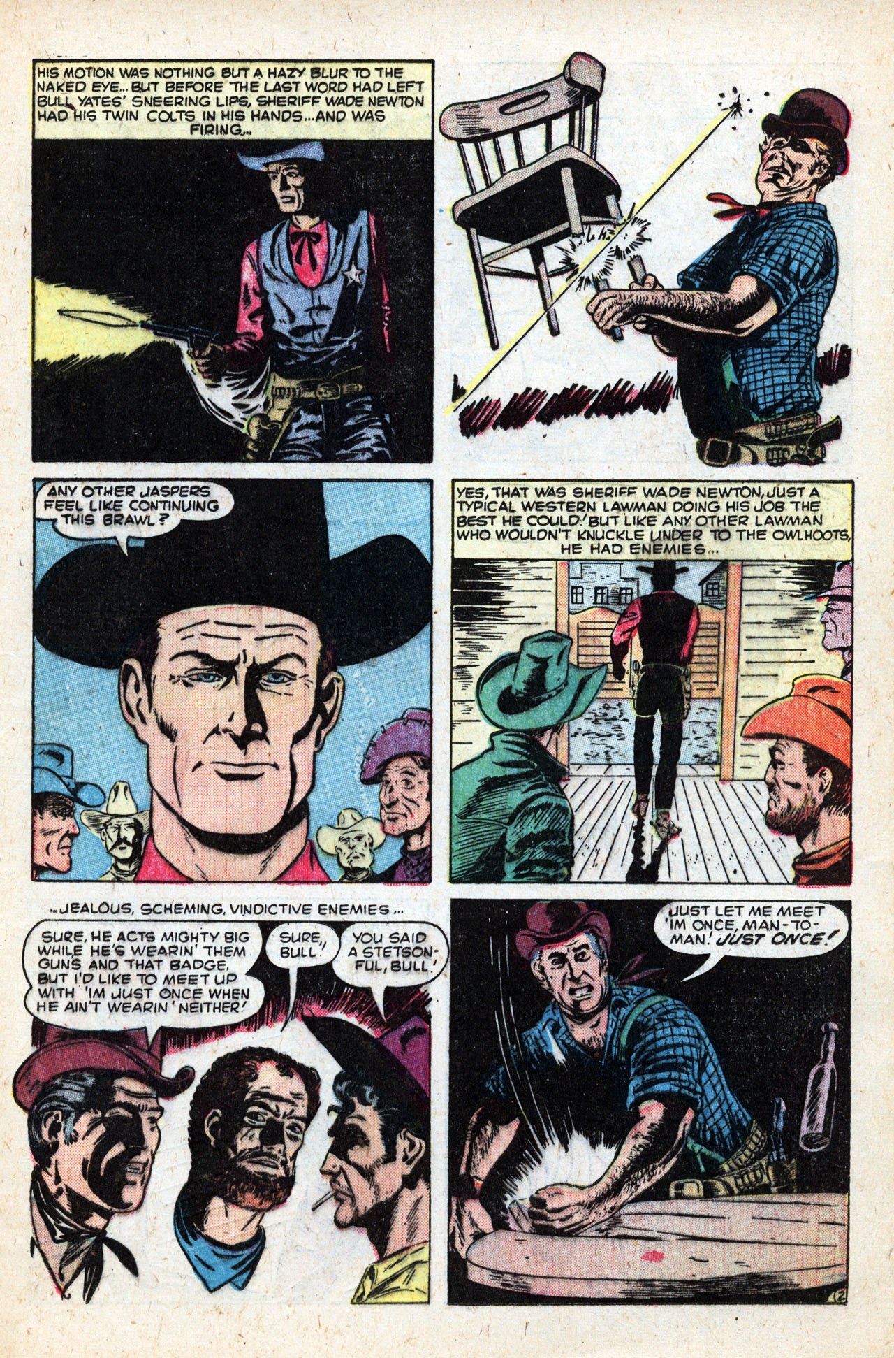Read online Western Gunfighters (1956) comic -  Issue #20 - 21