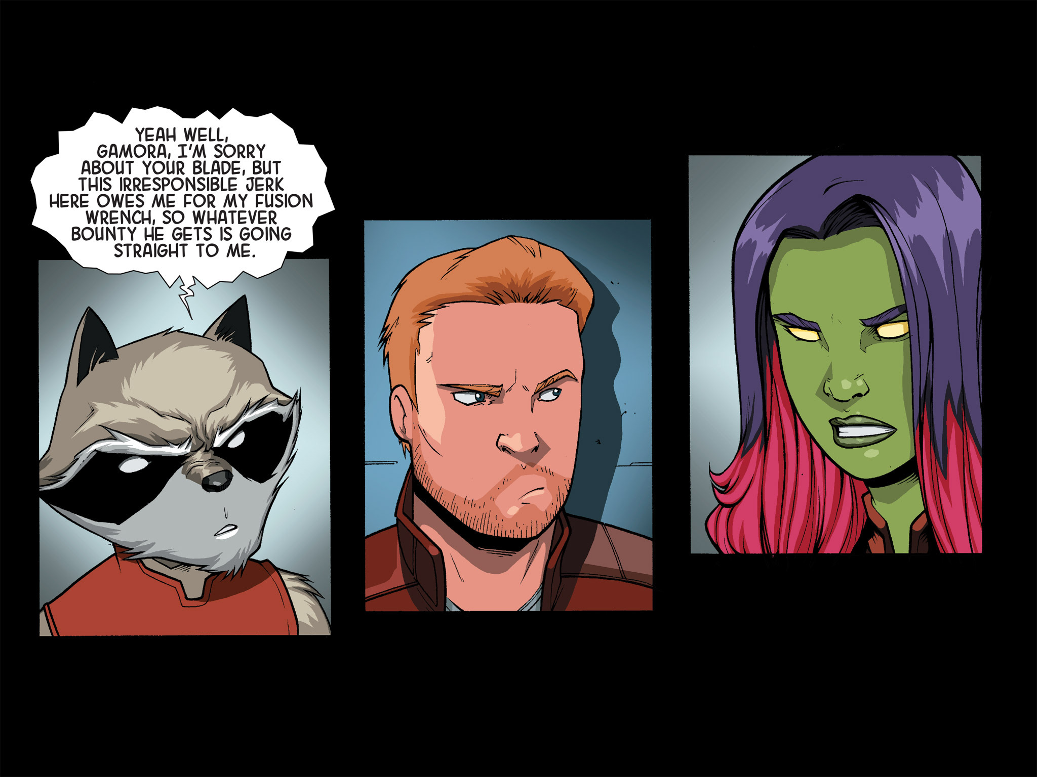 Read online Guardians of the Galaxy: Awesome Mix Infinite Comic comic -  Issue #4 - 19