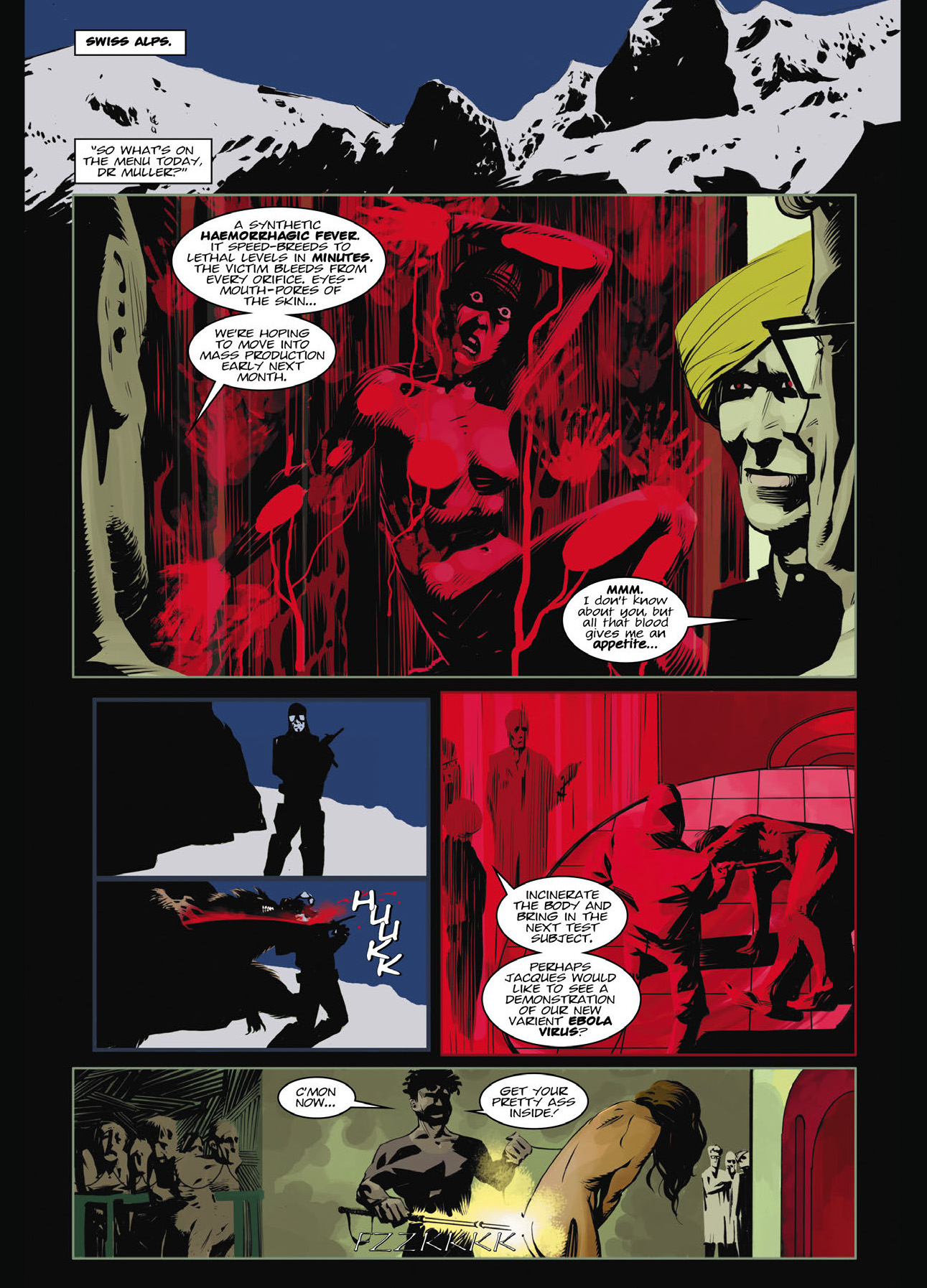 Read online Tharg's Terror Tales Presents Necronauts & A Love Like Blood comic -  Issue # TPB - 68