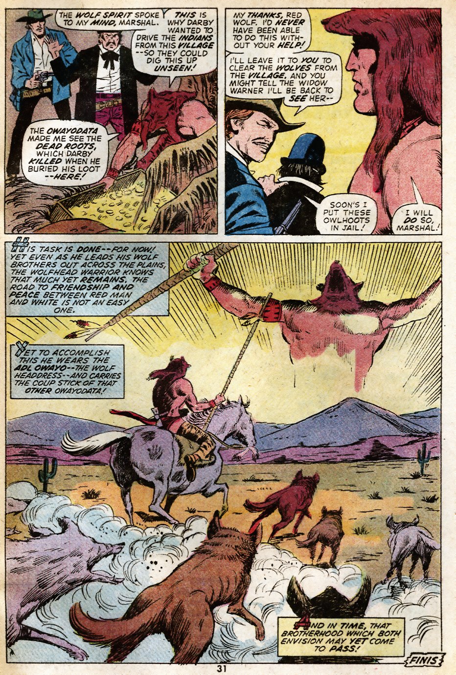 Read online Red Wolf (1972) comic -  Issue #3 - 22
