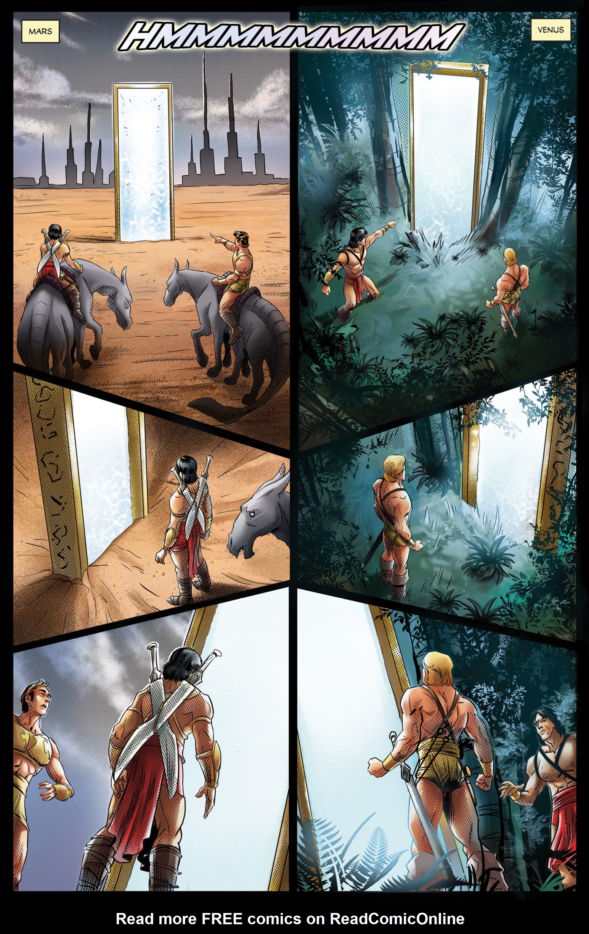 Read online Carson of Venus: Warlord of Mars comic -  Issue #1 - 3