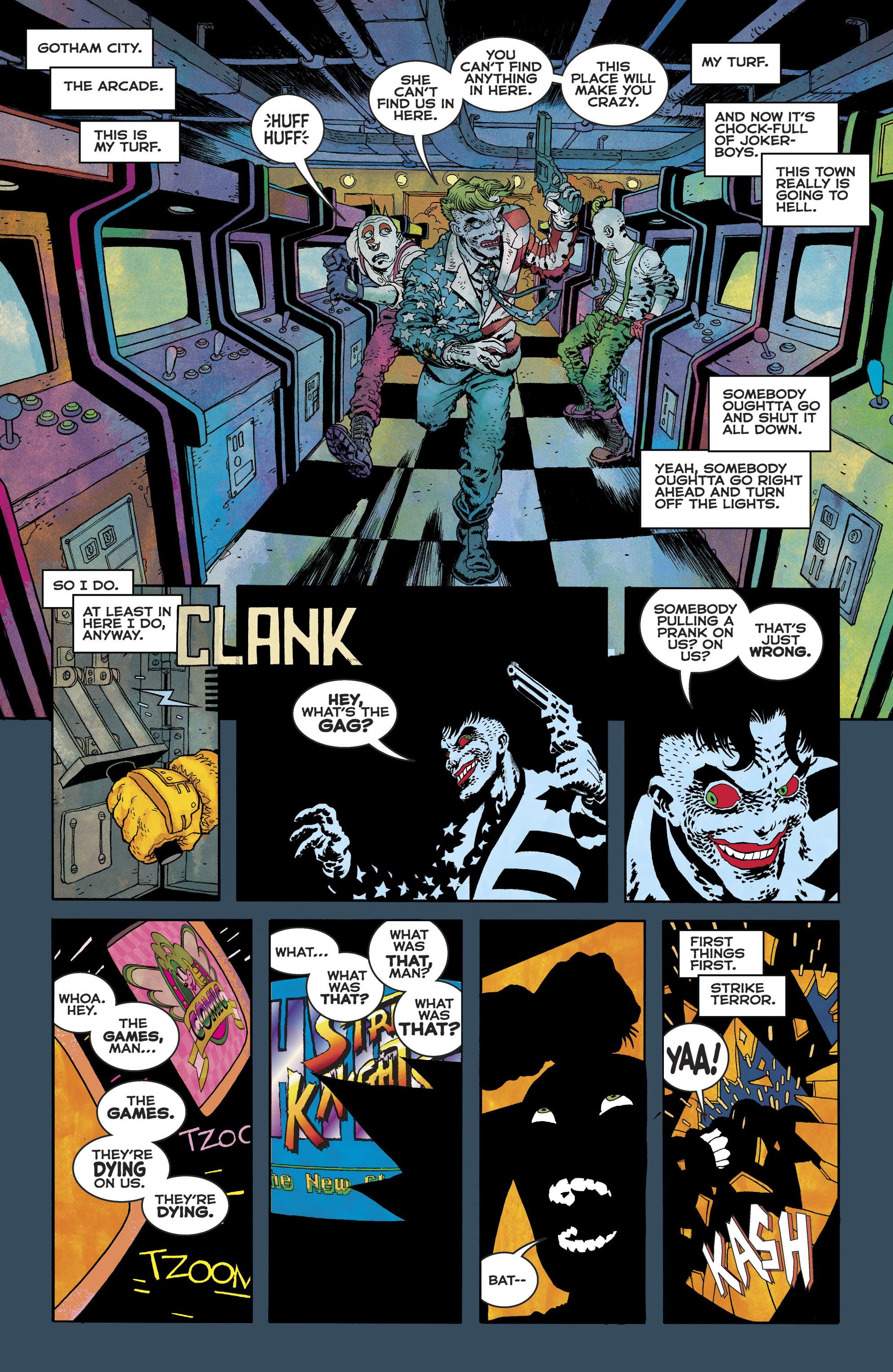 Read online Dark Knight Returns: The Golden Child comic -  Issue # Full - 36