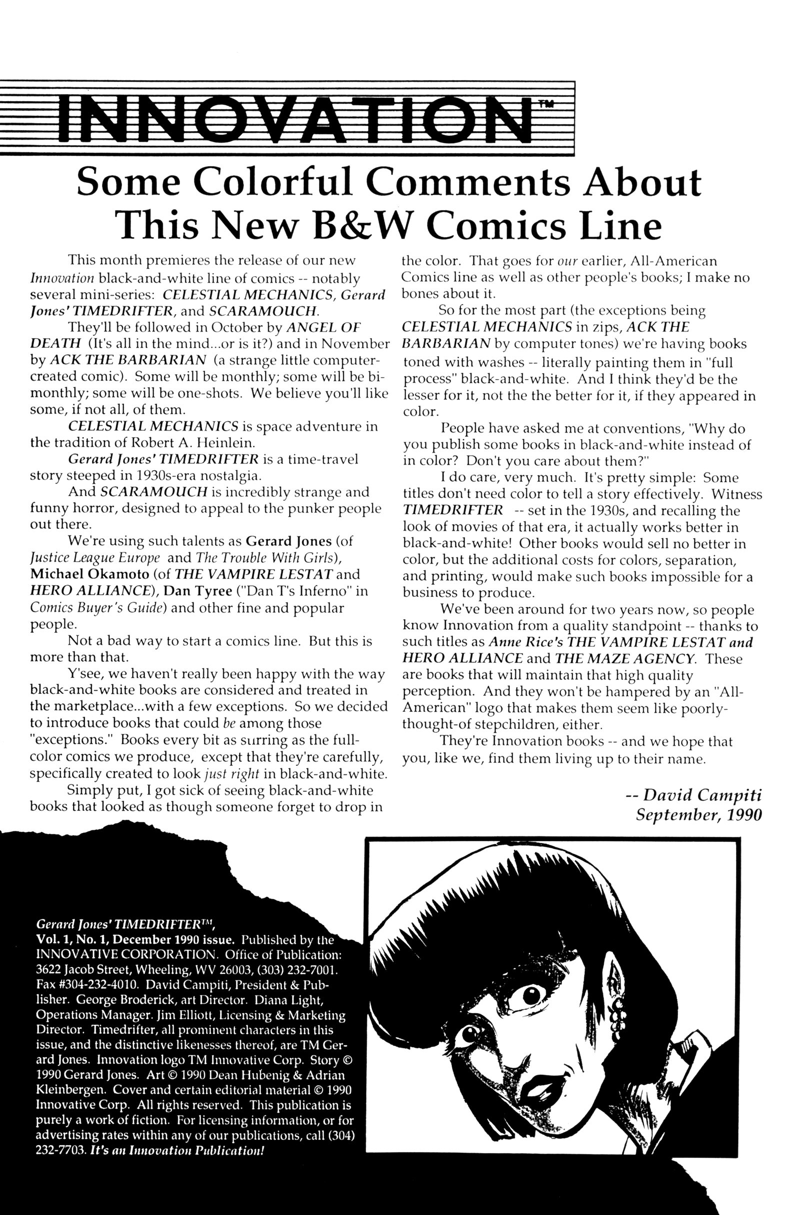 Read online Timedrifter comic -  Issue #1 - 2