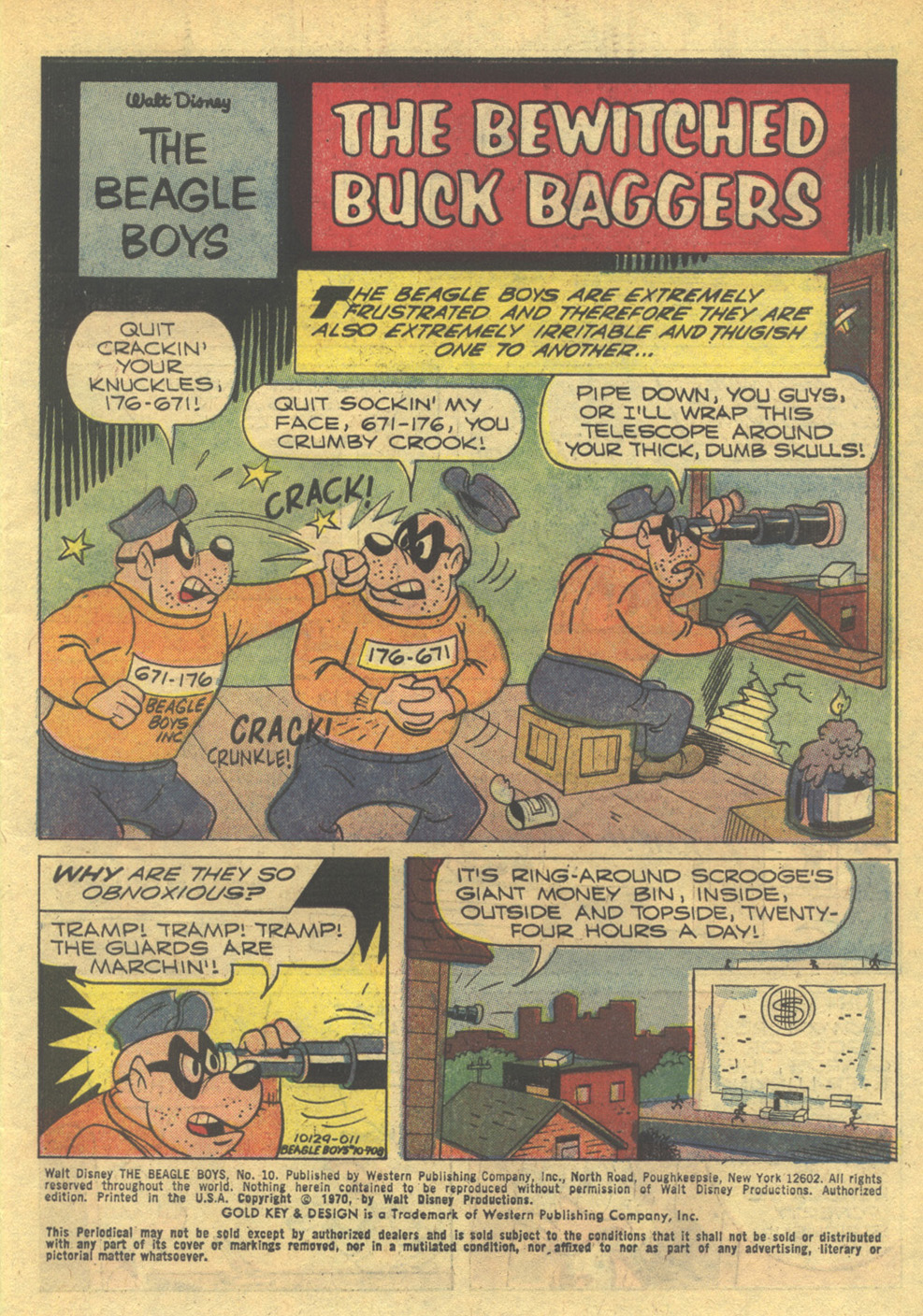 Read online Walt Disney THE BEAGLE BOYS comic -  Issue #10 - 3