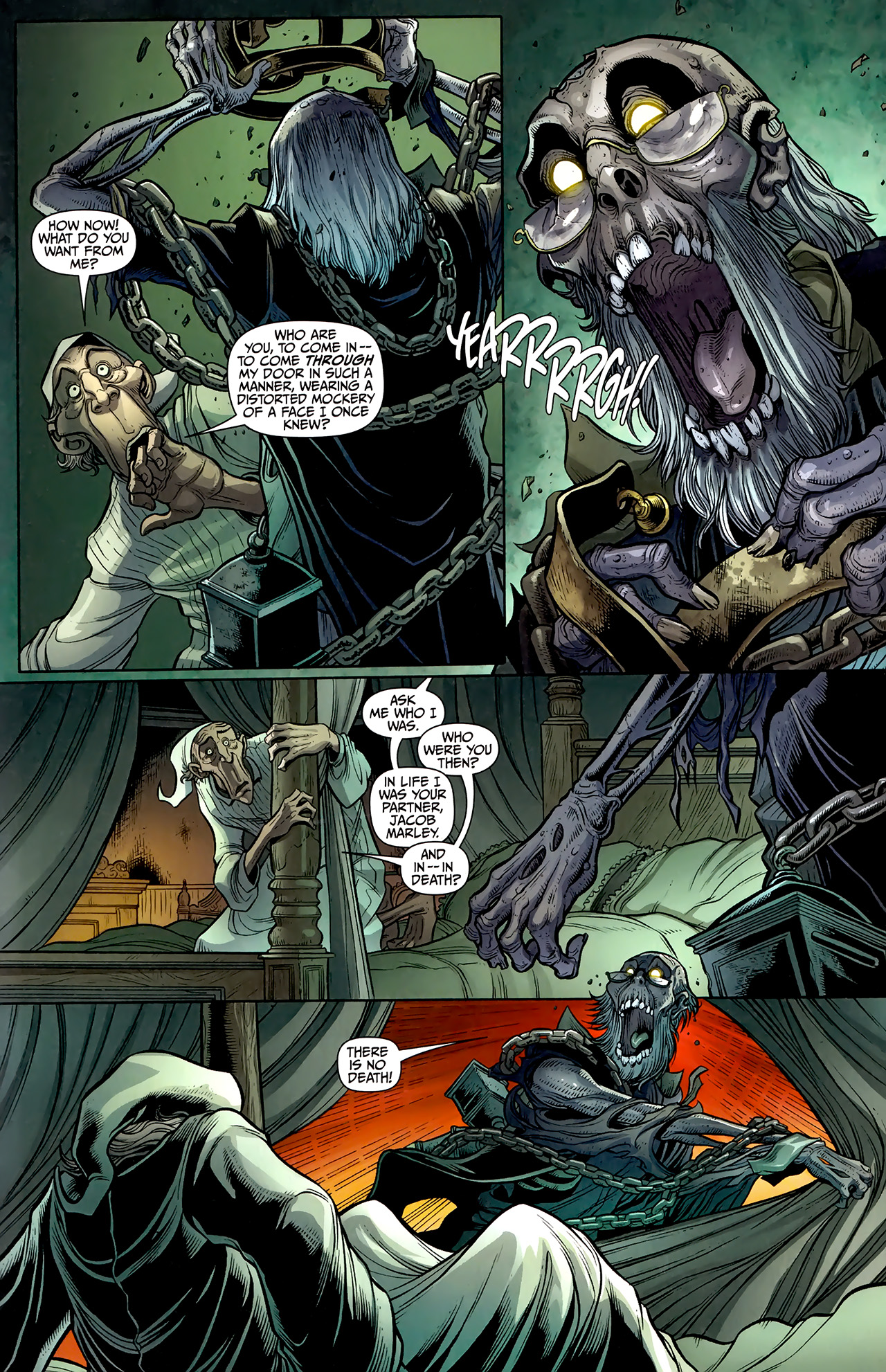 Read online Zombies Christmas Carol comic -  Issue #1 - 20