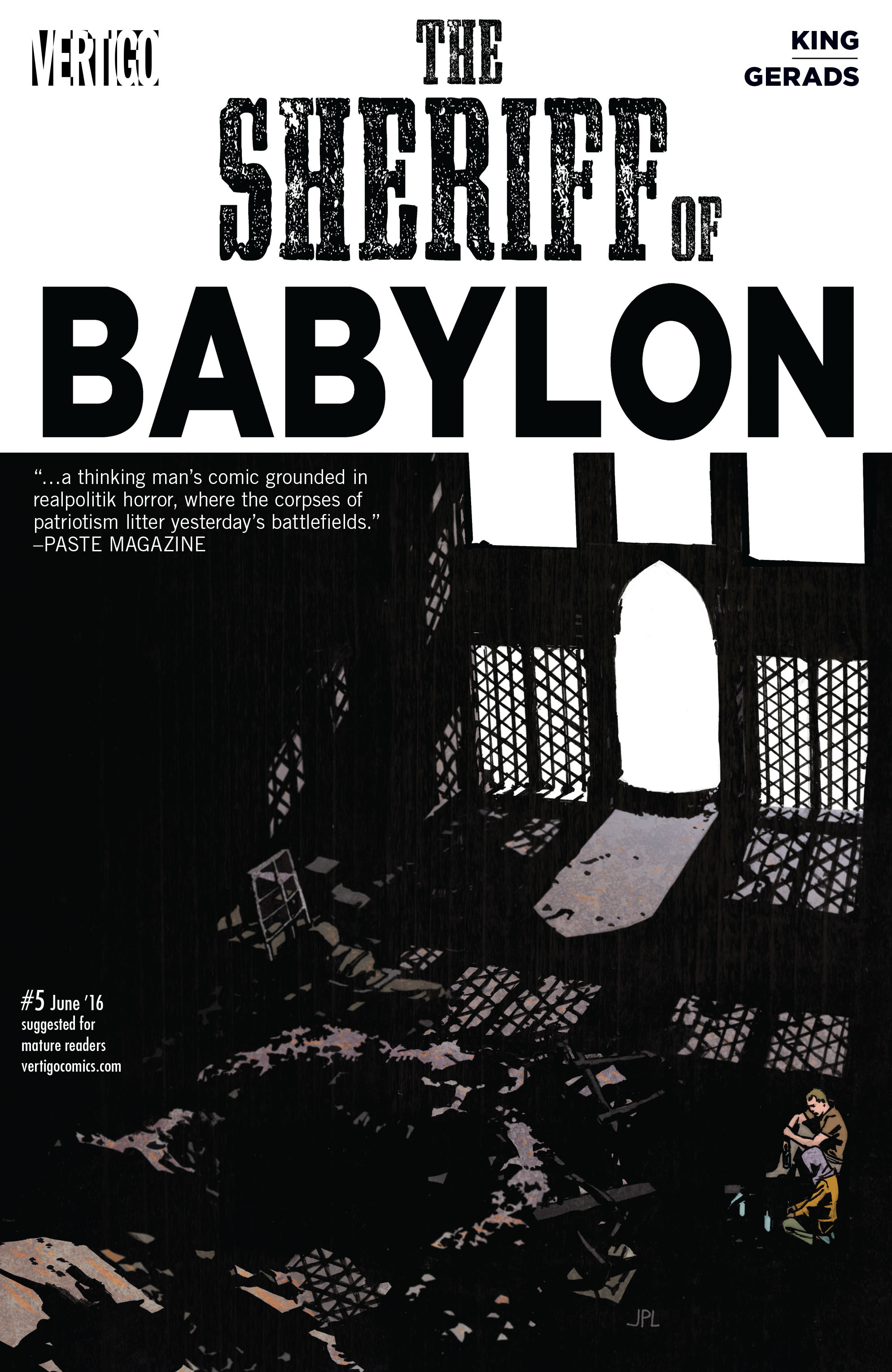 Read online The Sheriff of Babylon comic -  Issue #5 - 1