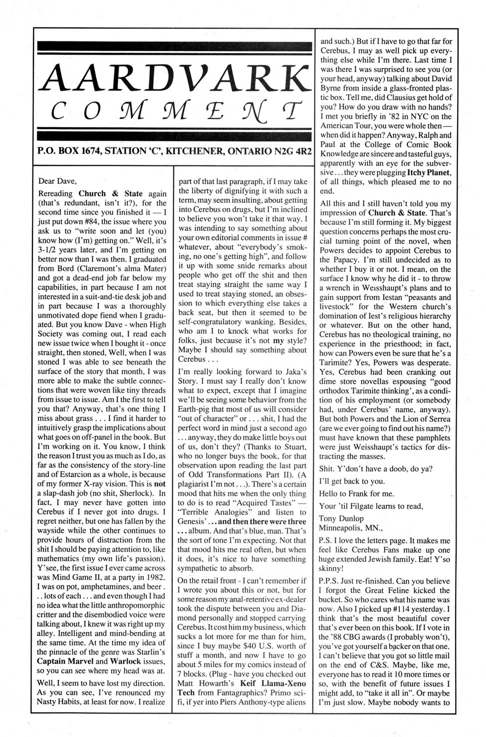 Cerebus issue 118 - Page 23