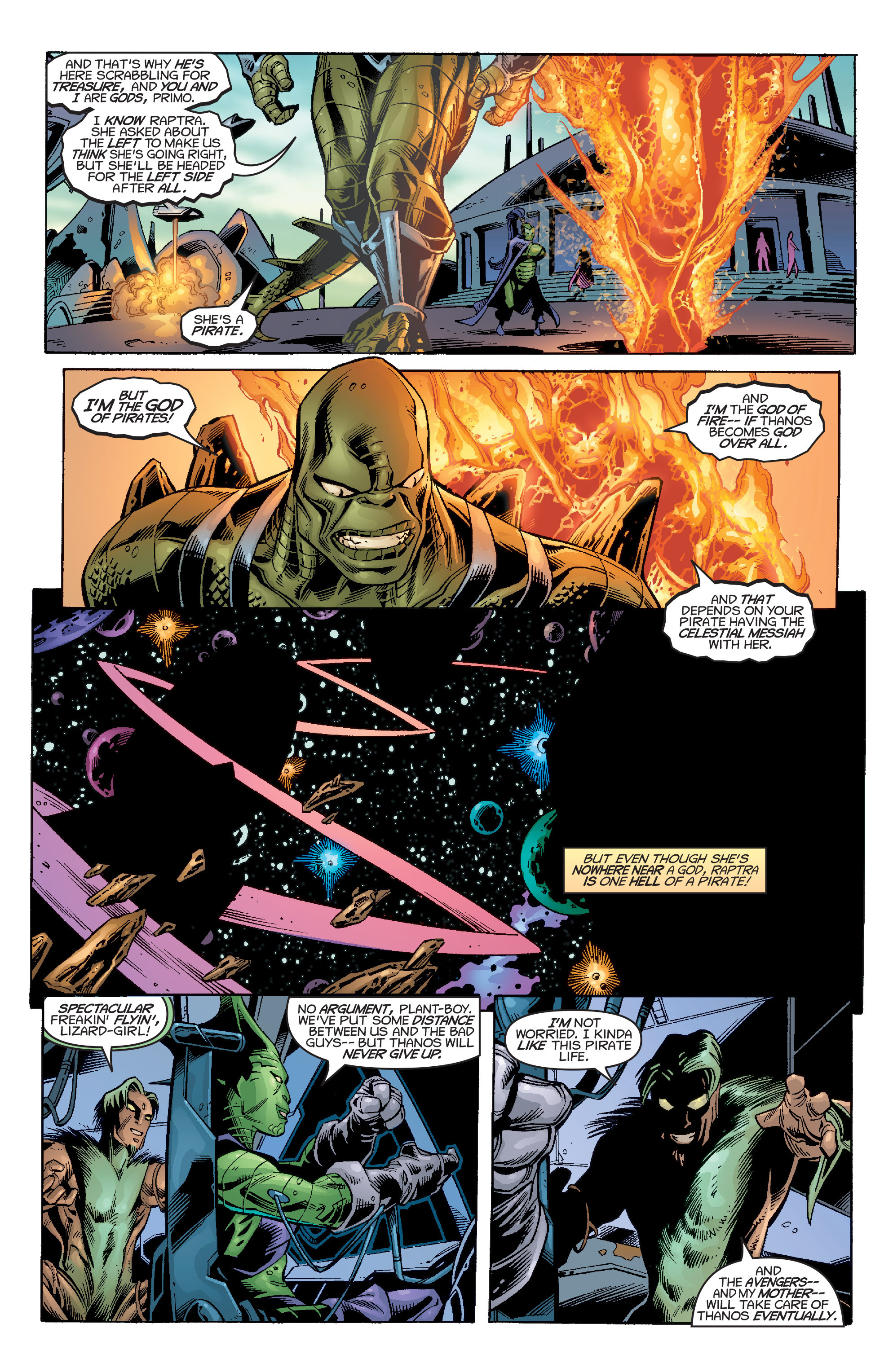 Read online Avengers: Celestial Quest comic -  Issue #6 - 7