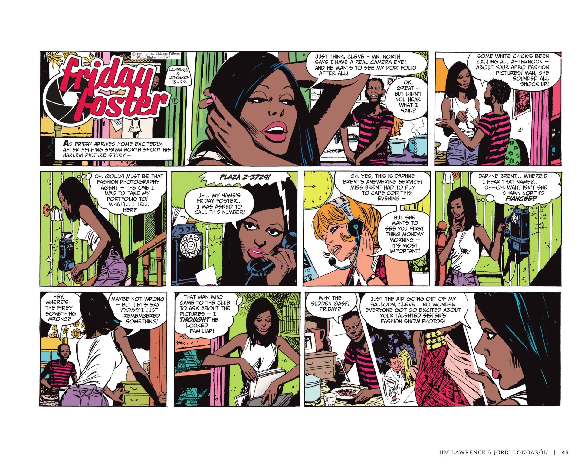 Read online Friday Foster: The Sunday Strips comic -  Issue # TPB (Part 1) - 46
