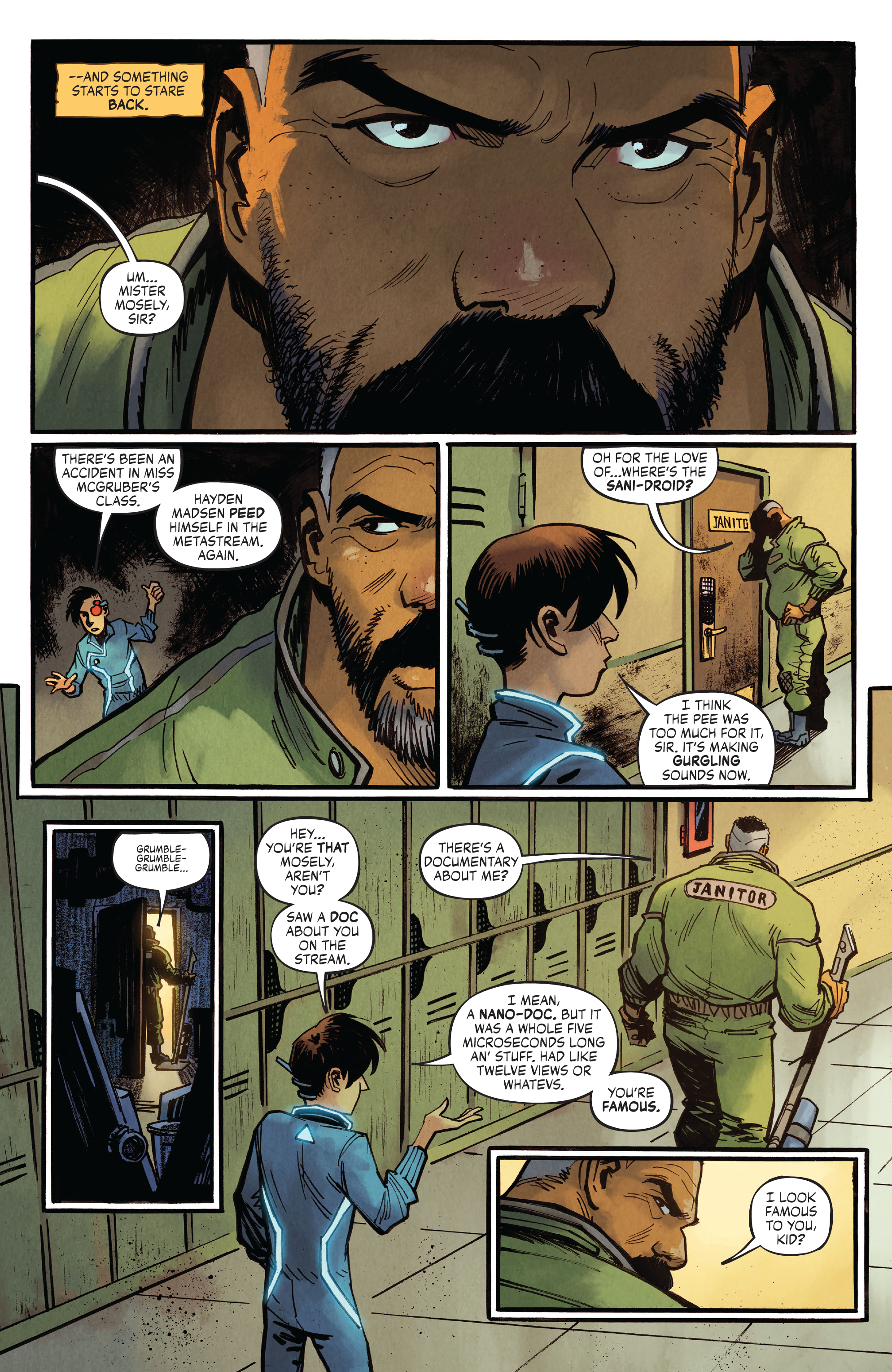 Read online Mosely comic -  Issue #1 - 7