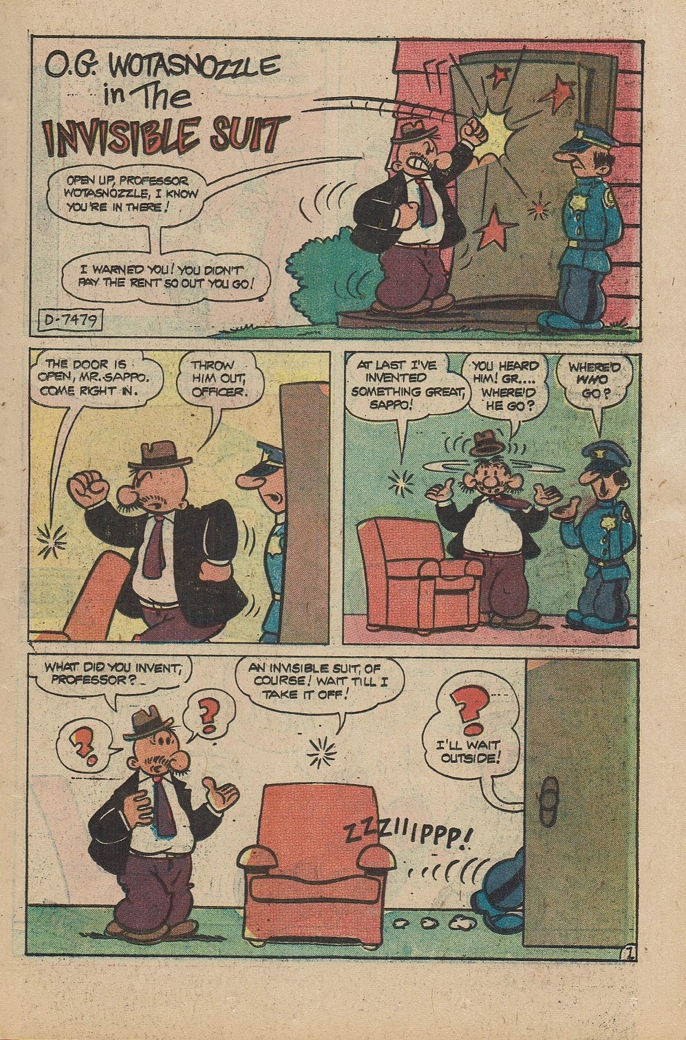 Read online Popeye (1948) comic -  Issue #132 - 15