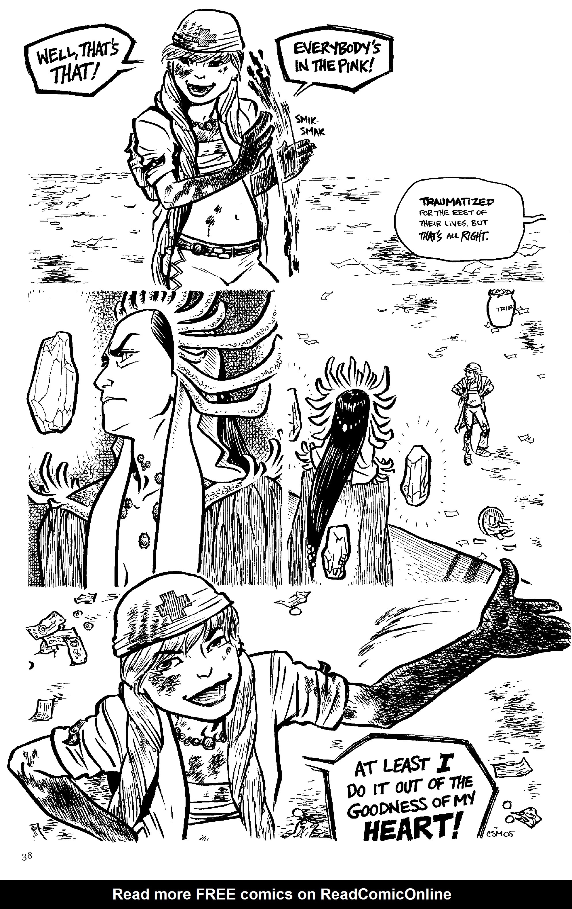 Read online Drawing Lines: An Anthology of Women Cartoonists comic -  Issue # TPB - 38