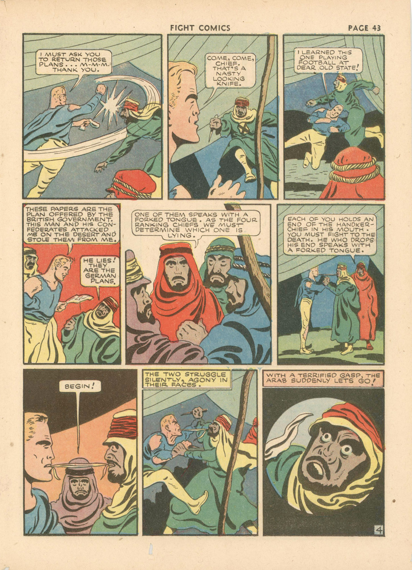 Read online Fight Comics comic -  Issue #16 - 46