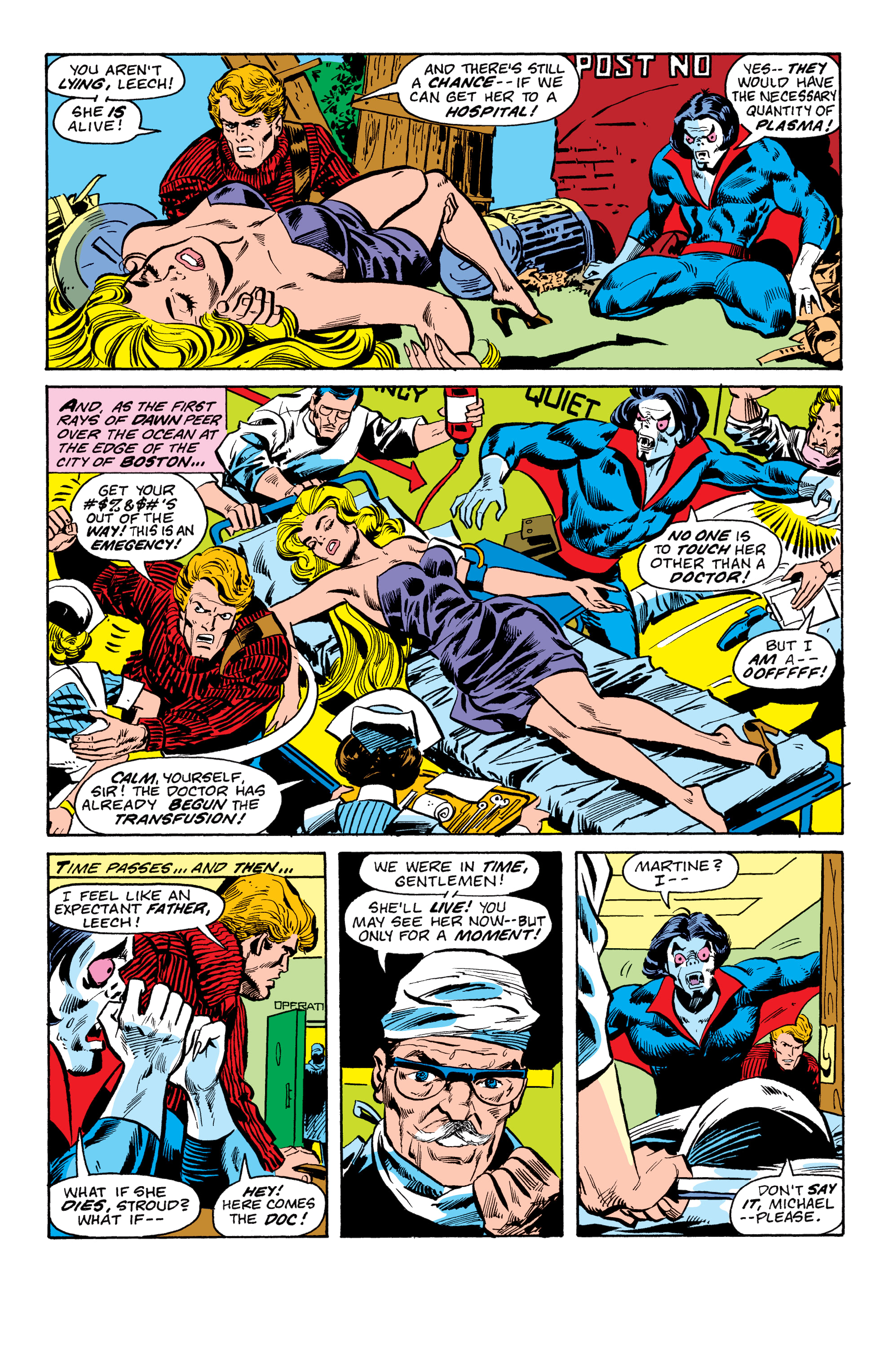 Read online Morbius Epic Collection comic -  Issue # The End of A Living Vampire (Part 1) - 97