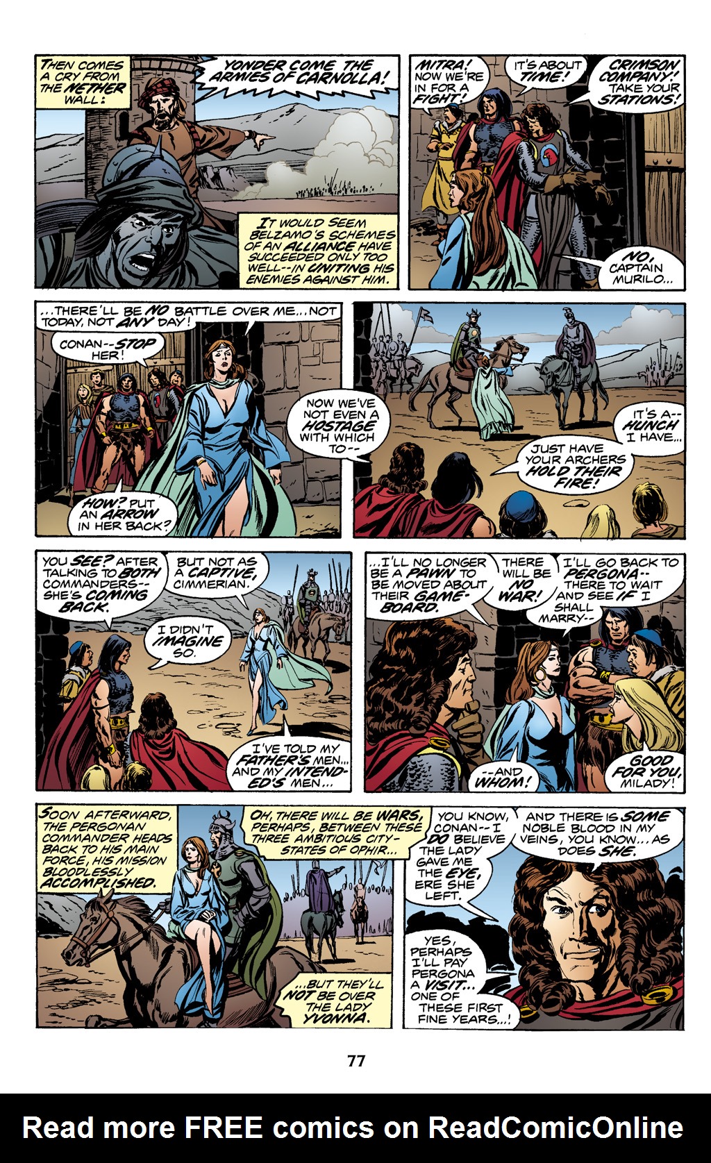 Read online The Chronicles of Conan comic -  Issue # TPB 8 (Part 1) - 77