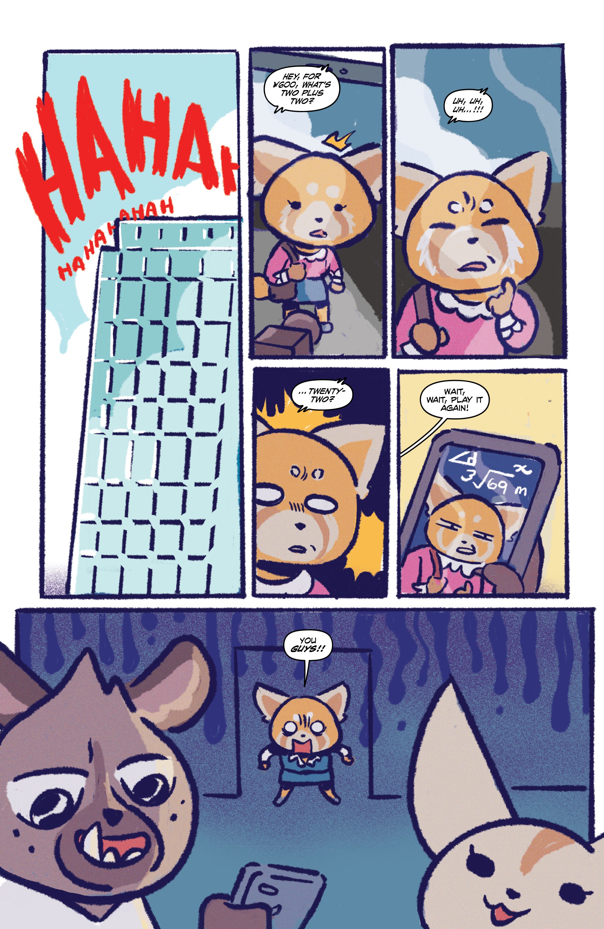 Read online Aggretsuko Meet Her Friends comic -  Issue #2 - 4