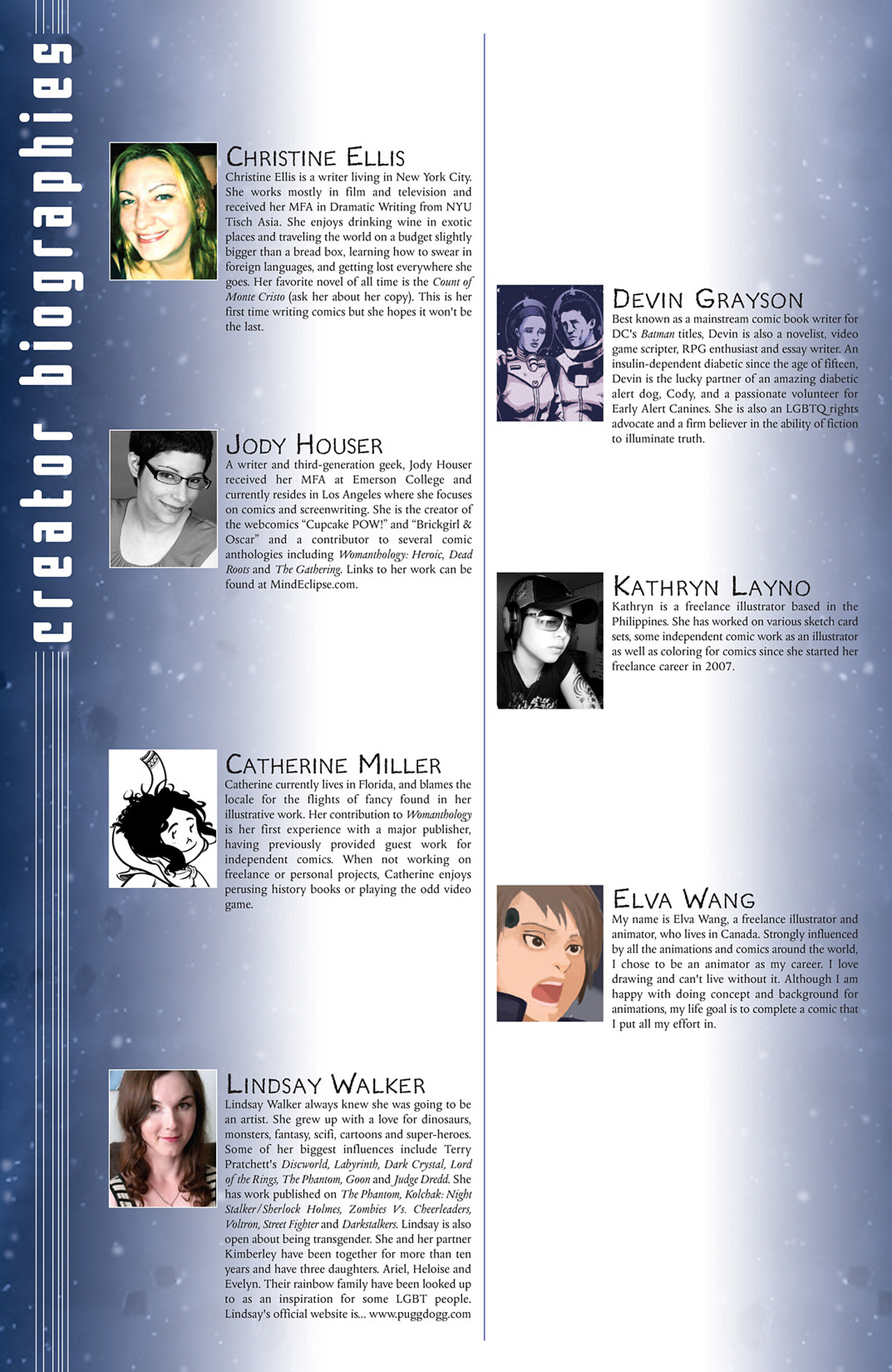 Read online Womanthology: Space comic -  Issue #4 - 3