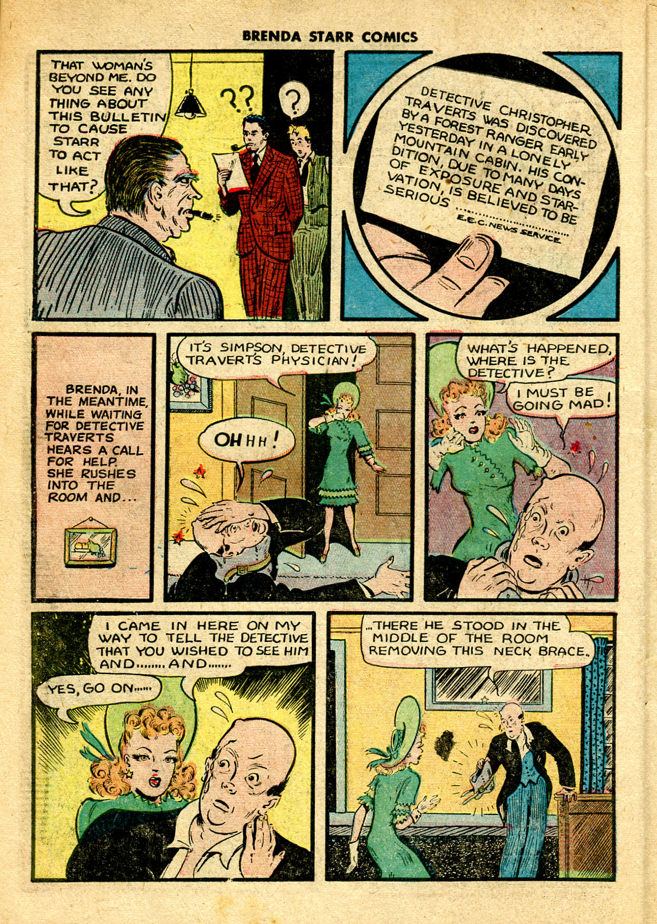 Read online Brenda Starr (1948) comic -  Issue #5 - 6