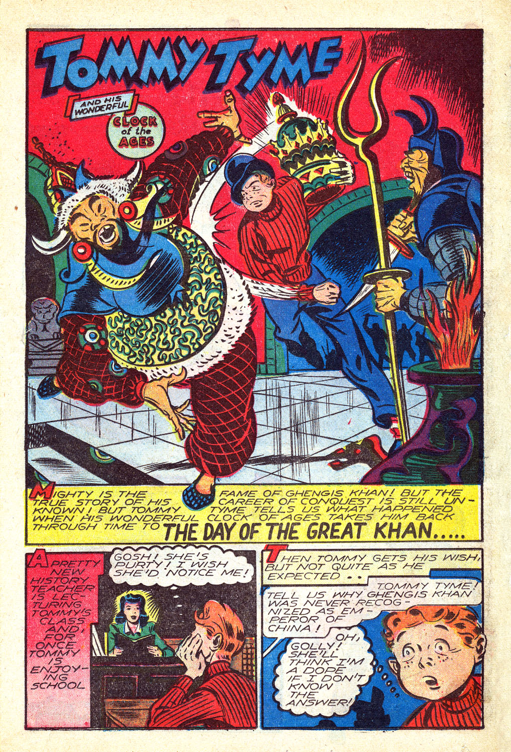 Read online Mystic Comics (1944) comic -  Issue #3 - 19