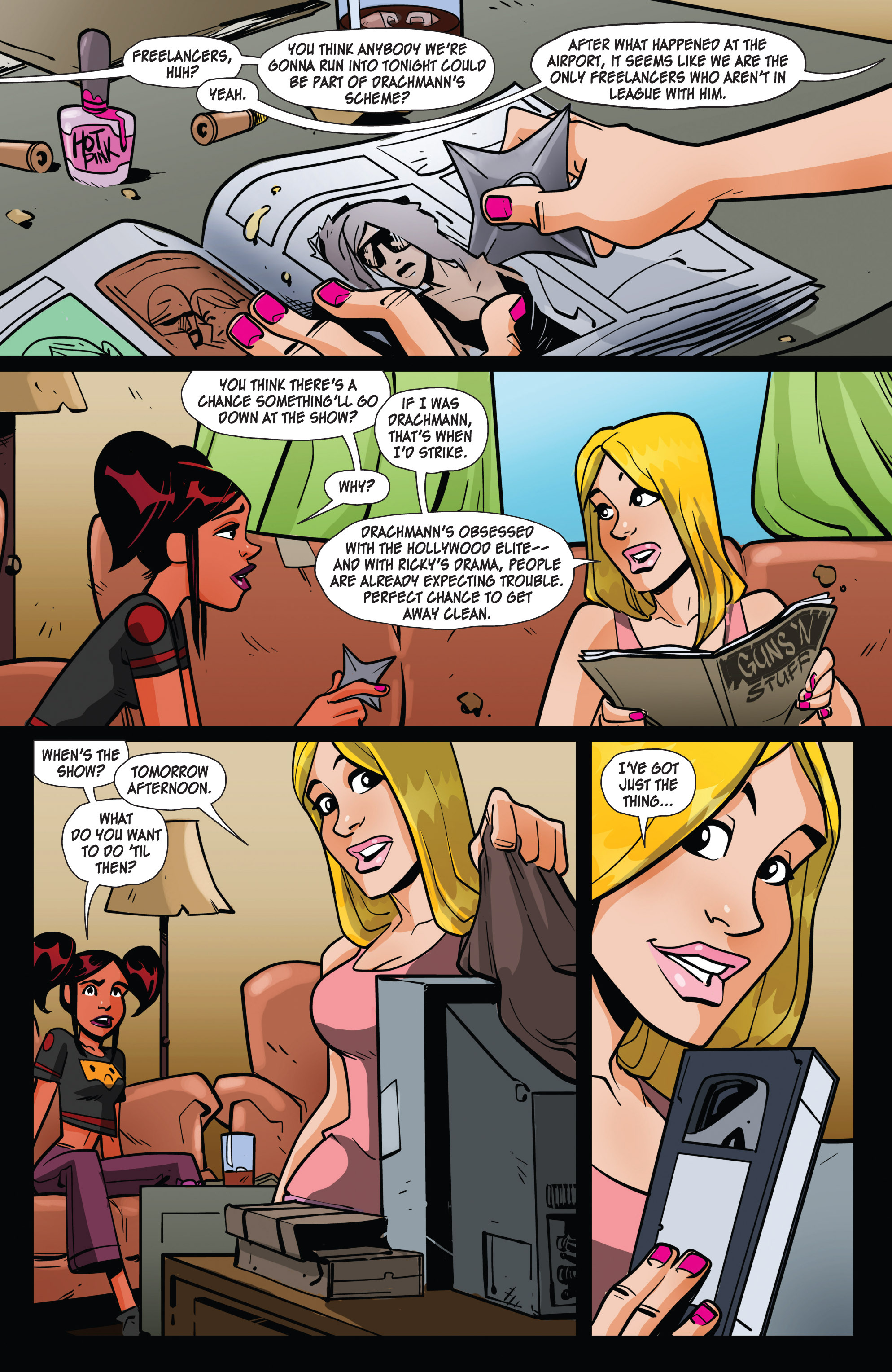 Read online Freelancers comic -  Issue #4 - 8
