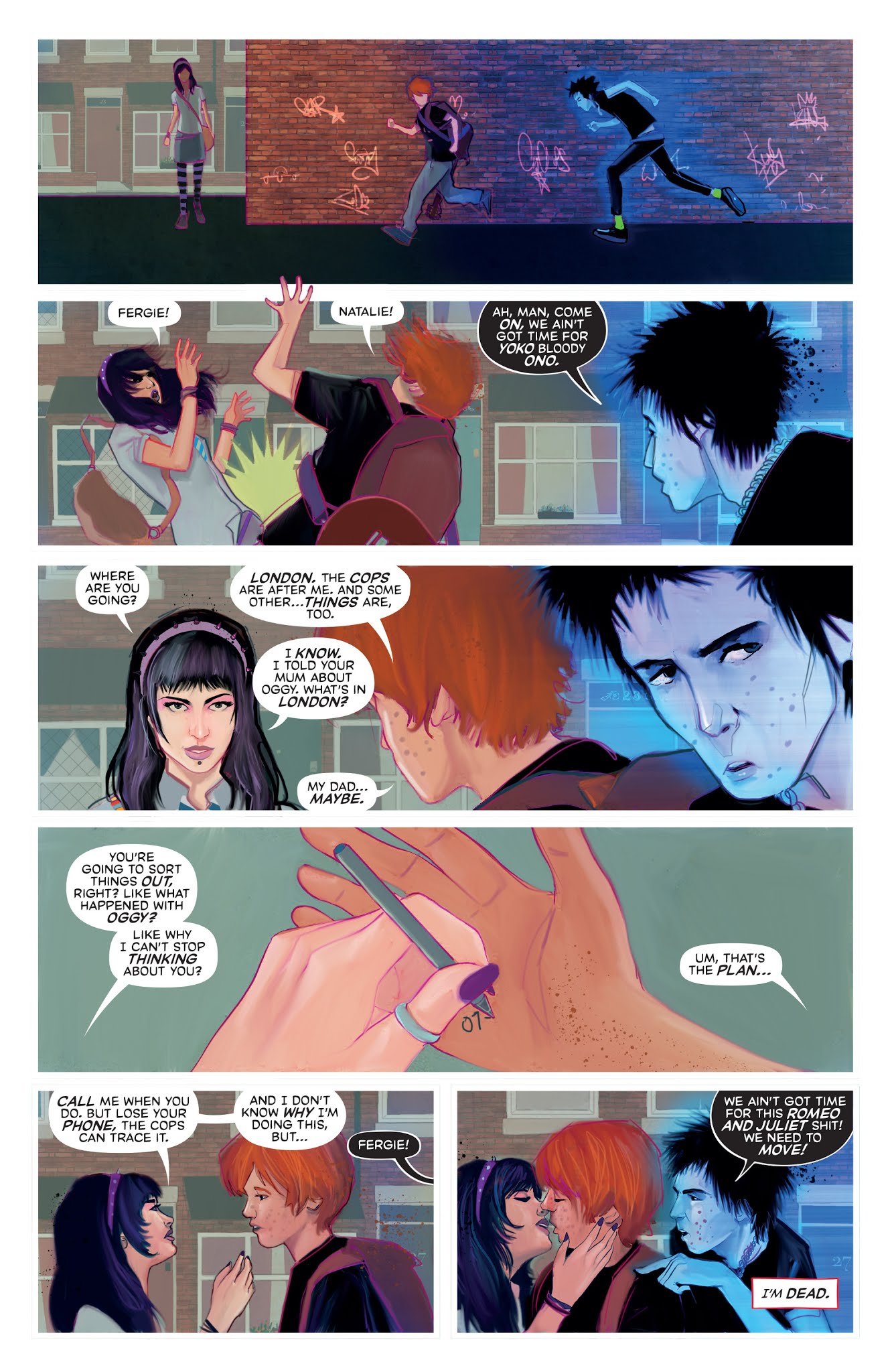 Read online Punks Not Dead comic -  Issue #6 - 21