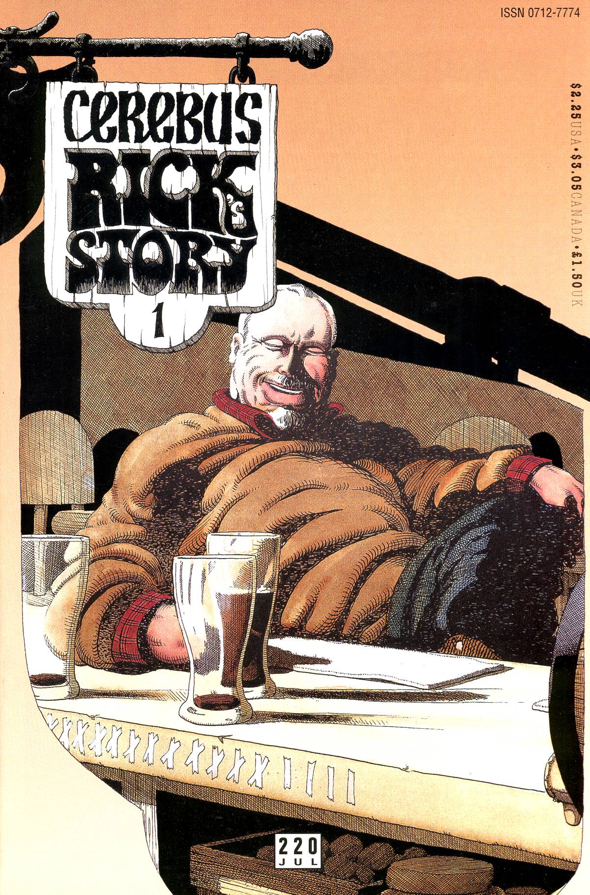 Read online Cerebus comic -  Issue #220 - 1