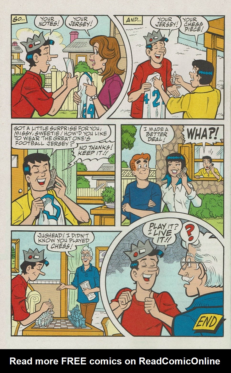 Read online Archie's Pal Jughead Comics comic -  Issue #184 - 9