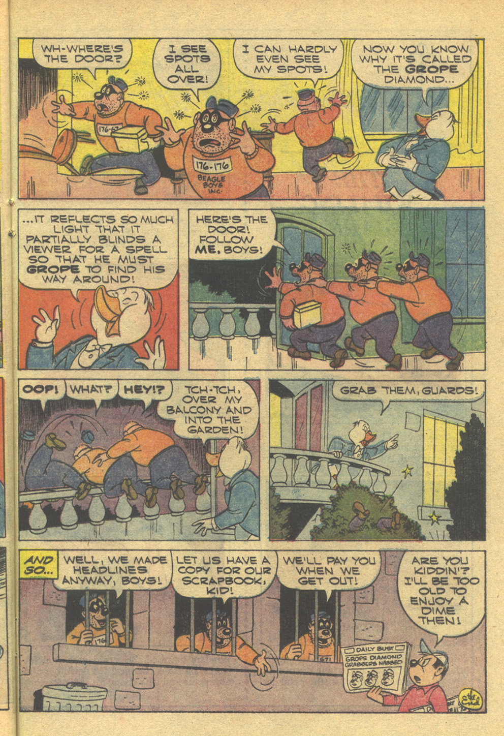 Read online Walt Disney THE BEAGLE BOYS comic -  Issue #10 - 25