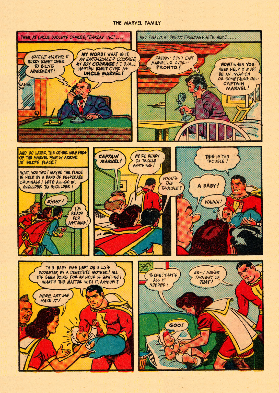 Read online The Marvel Family comic -  Issue #1 - 28