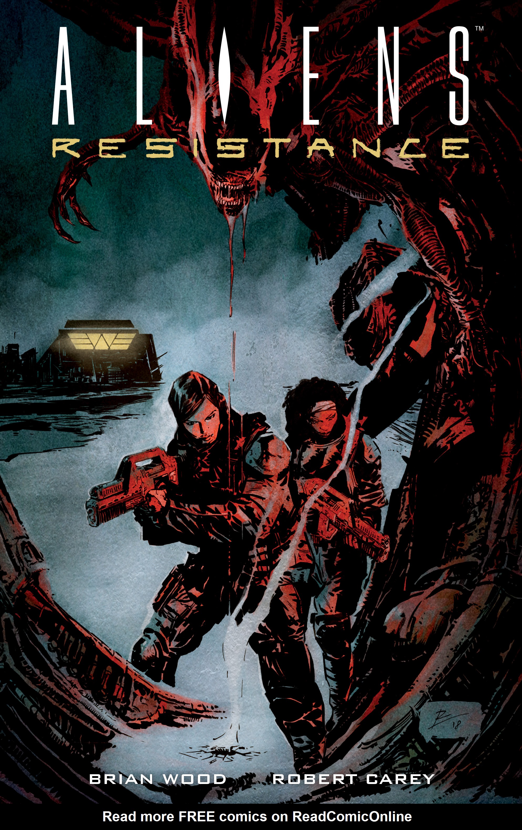 Read online Aliens: Resistance comic -  Issue # _TPB - 1