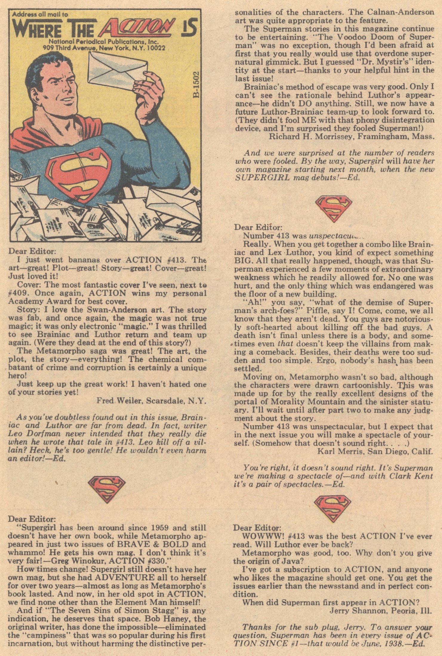 Read online Action Comics (1938) comic -  Issue #417 - 32