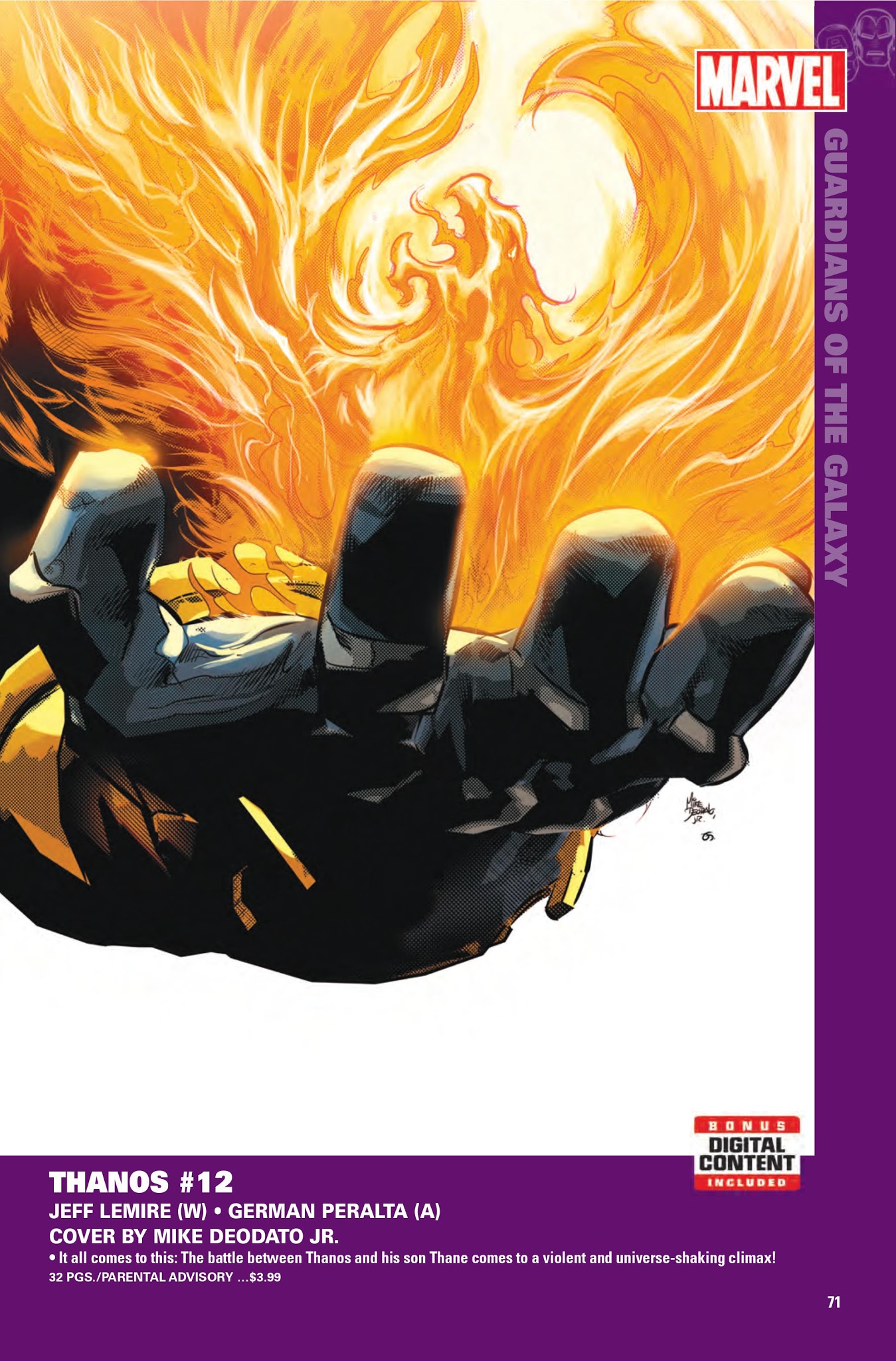 Read online Marvel Previews comic -  Issue #1 - 72