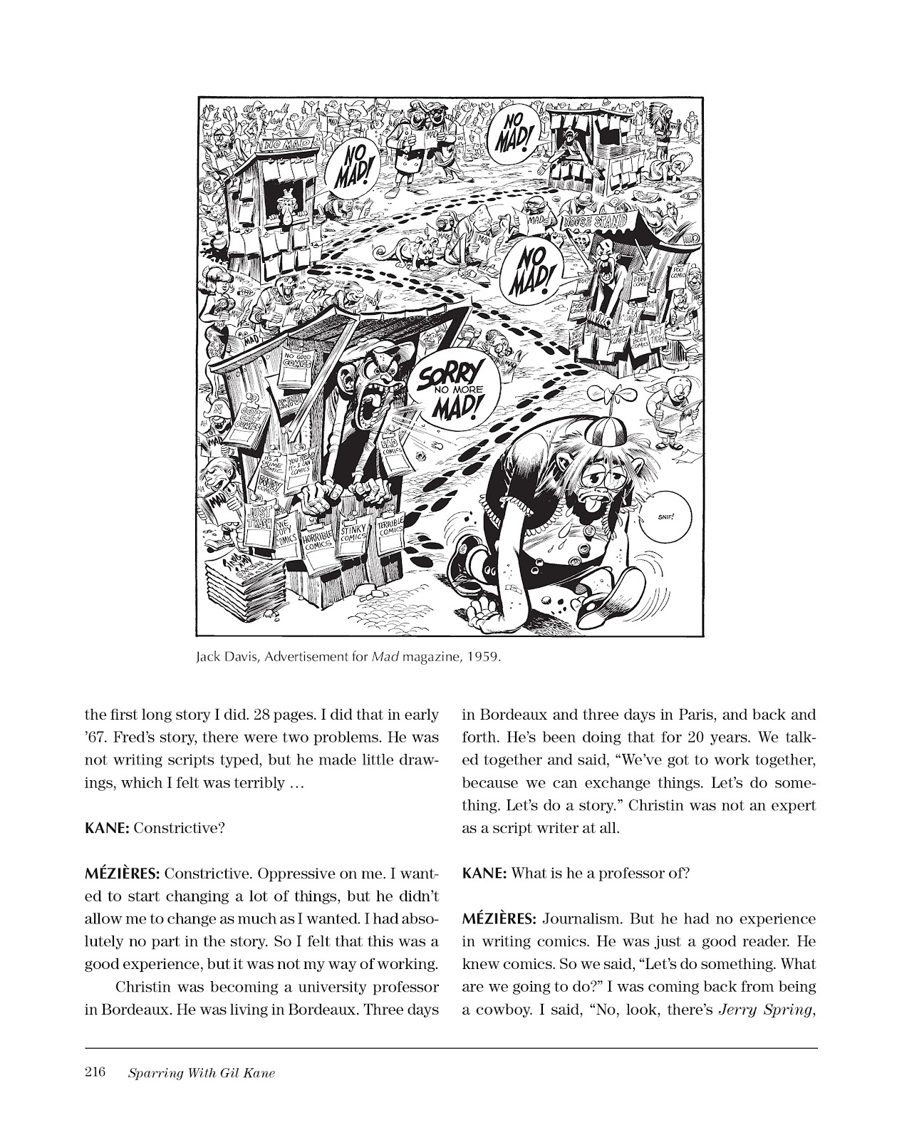 Sparring With Gil Kane: Colloquies On Comic Art and Aesthetics issue TPB (Part 3) - Page 16