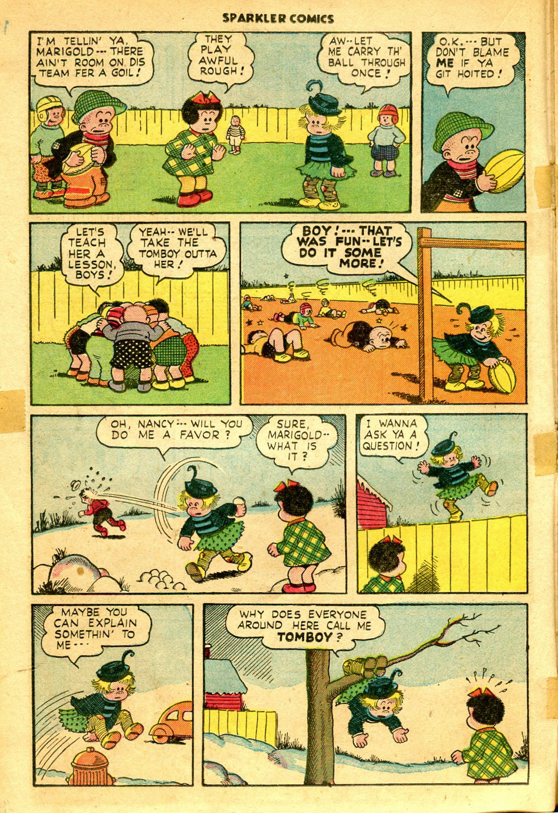 Read online Sparkler Comics comic -  Issue #32 - 22