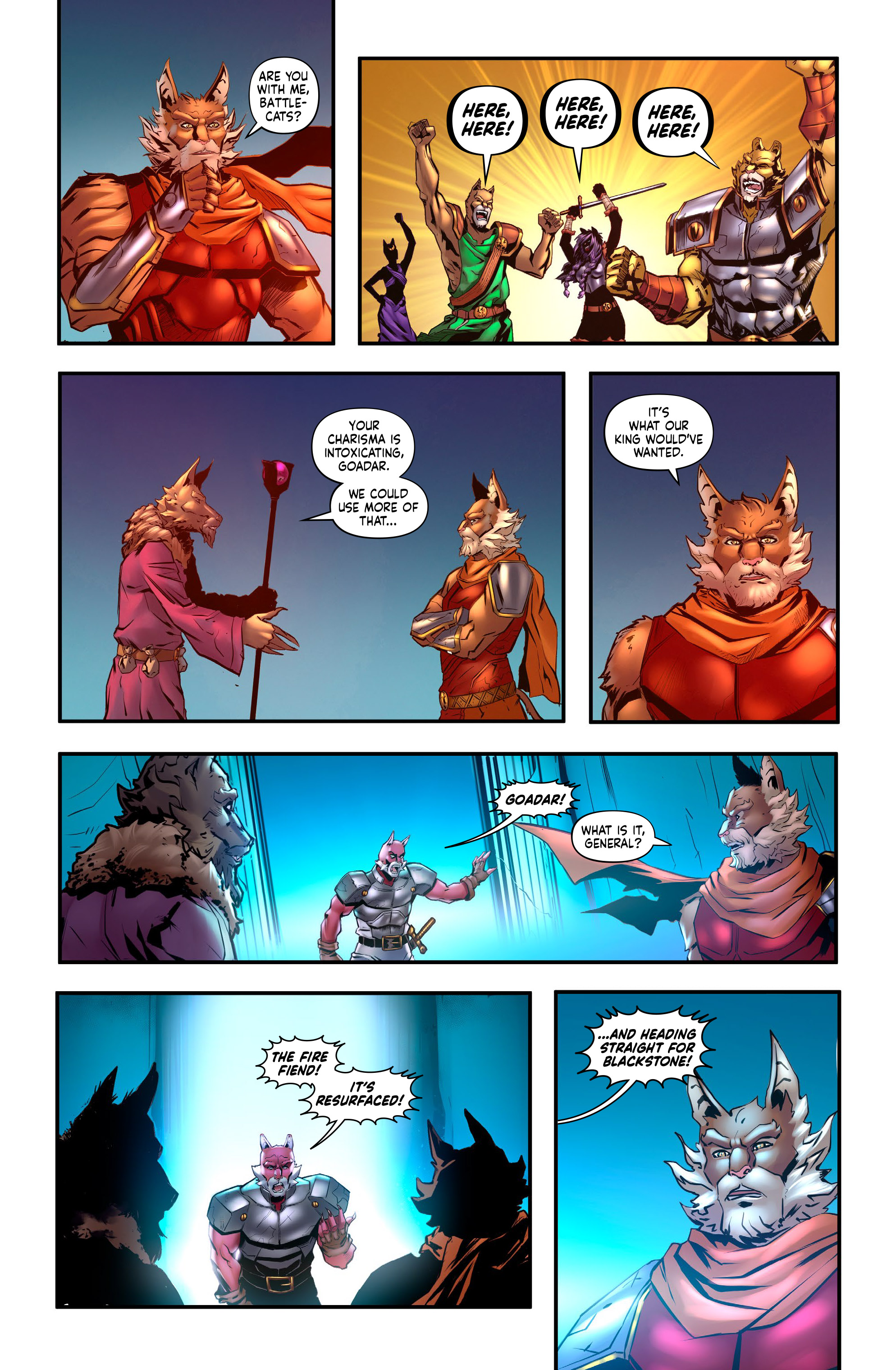 Read online Battlecats: Tales of Valderia comic -  Issue #2 - 11