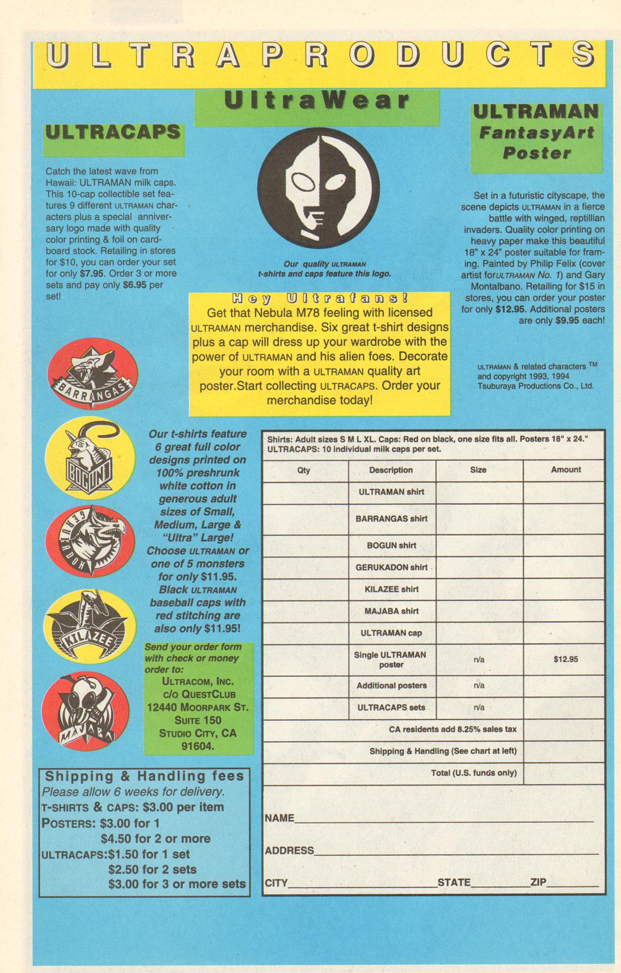Read online Ultraman (1994) comic -  Issue #4 - 32