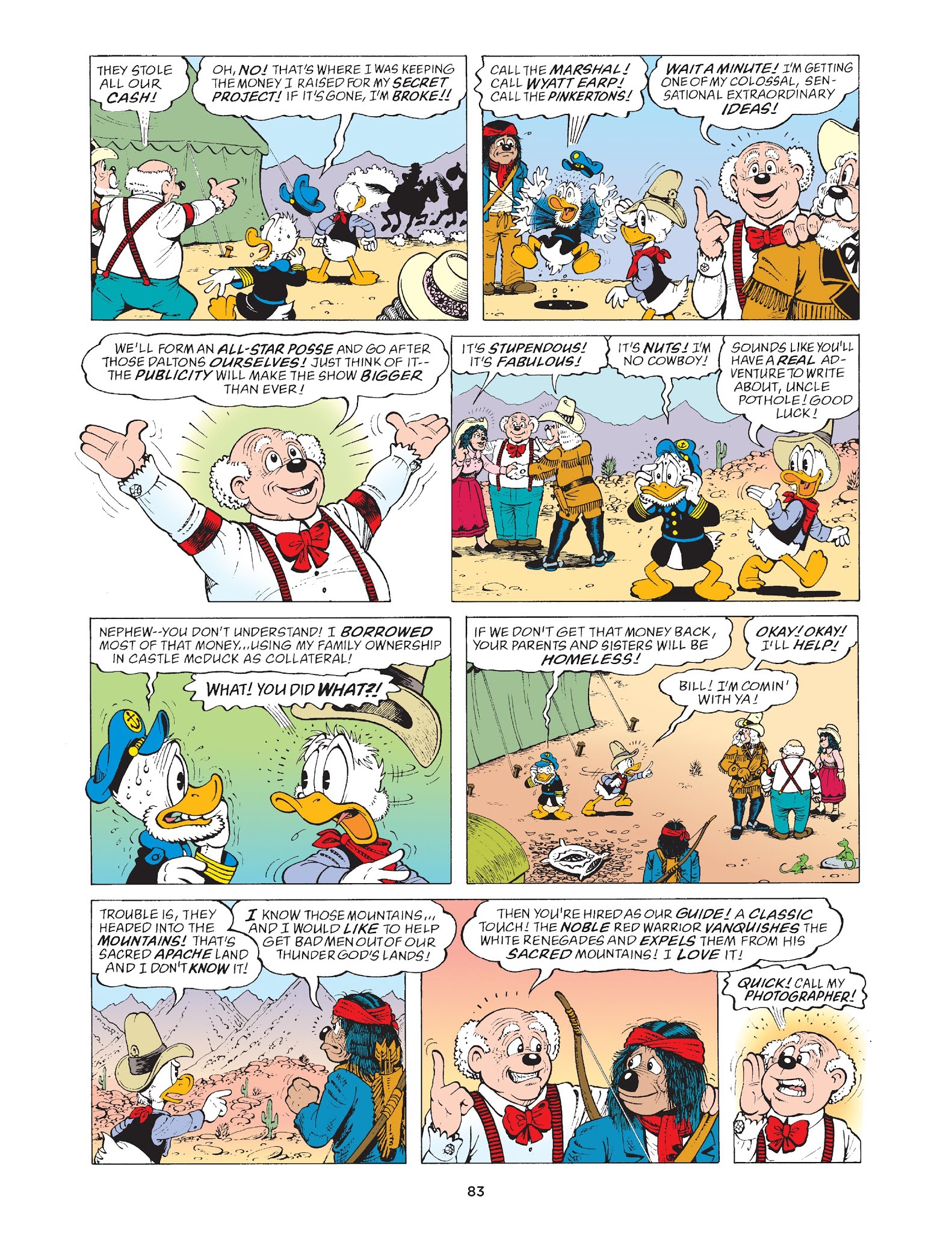 Read online Walt Disney Uncle Scrooge and Donald Duck: The Don Rosa Library comic -  Issue # TPB 7 (Part 1) - 84