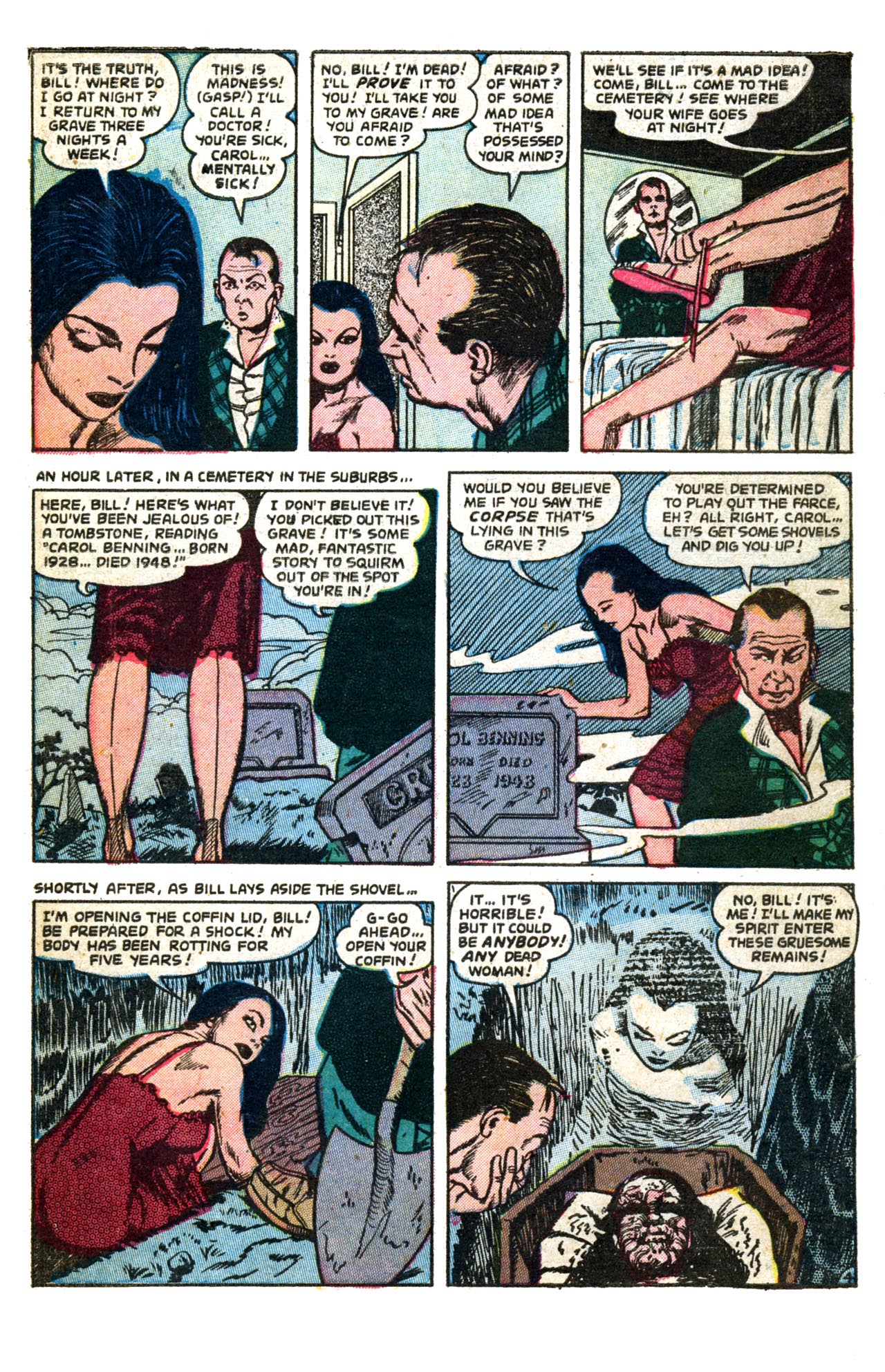 Read online Mystic (1951) comic -  Issue #29 - 6