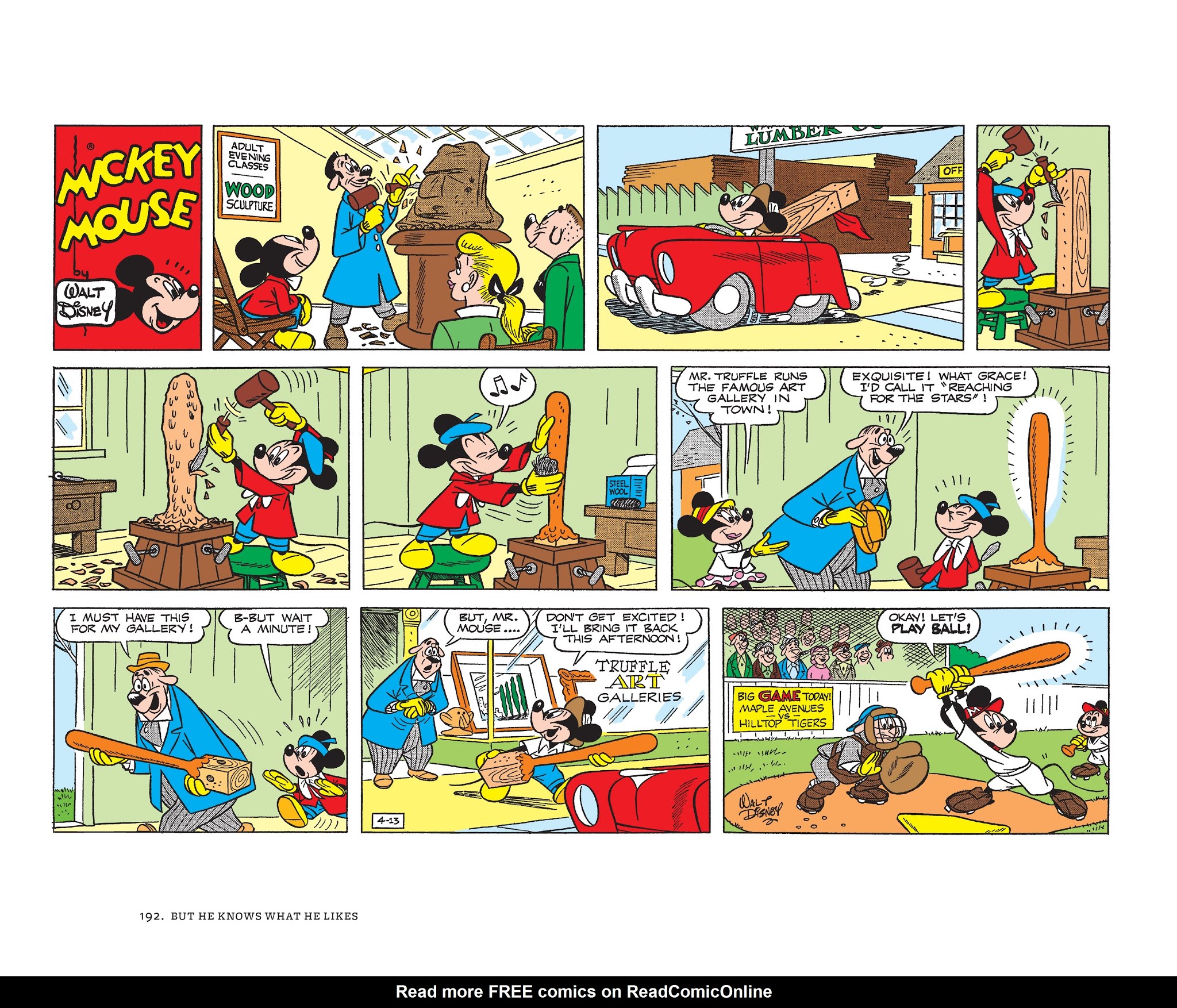 Read online Walt Disney's Mickey Mouse Color Sundays comic -  Issue # TPB 2 (Part 2) - 92