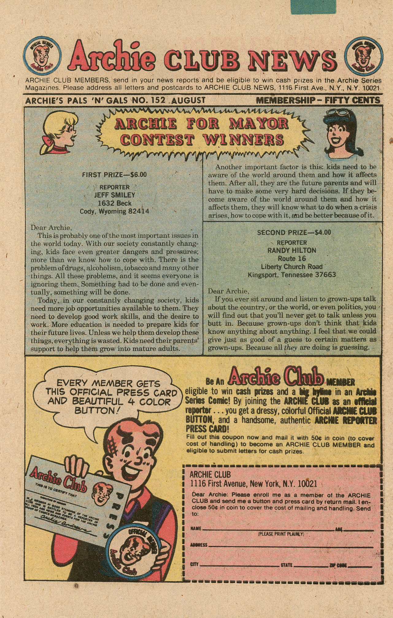 Read online Archie's Pals 'N' Gals (1952) comic -  Issue #152 - 27