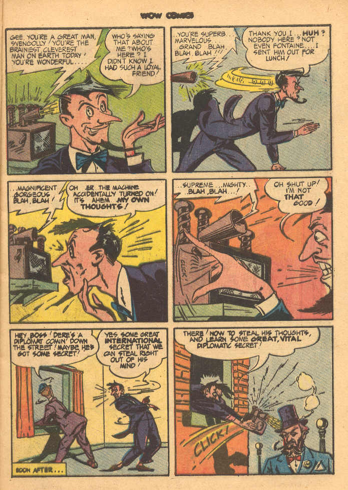 Read online Wow Comics comic -  Issue #22 - 9