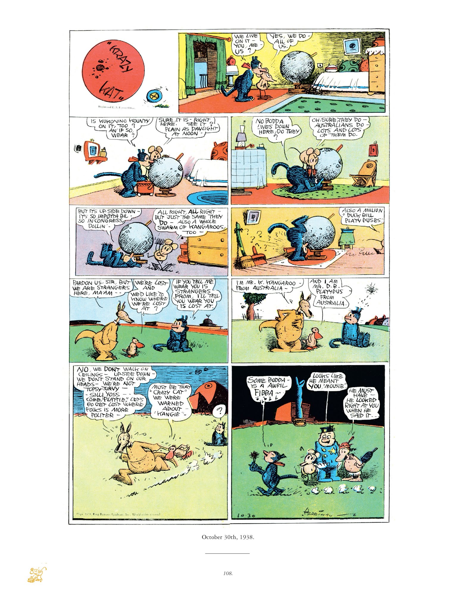 Read online Krazy & Ignatz comic -  Issue # TPB 10 - 106