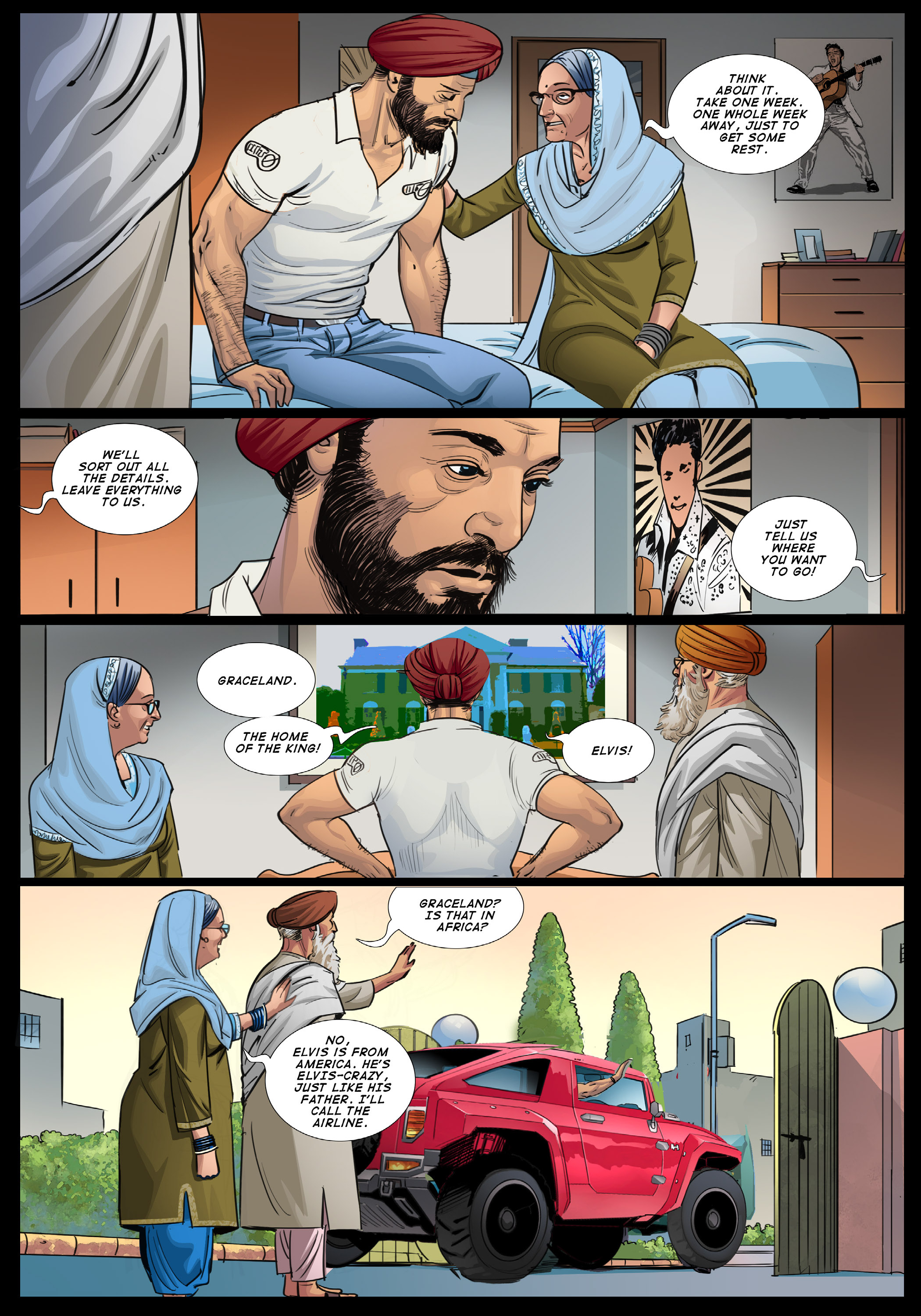 Read online Super Sikh comic -  Issue #1 - 11